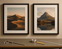 Complete Guide to Selecting the Perfect Frame and Mat Sizes for Your Artwork