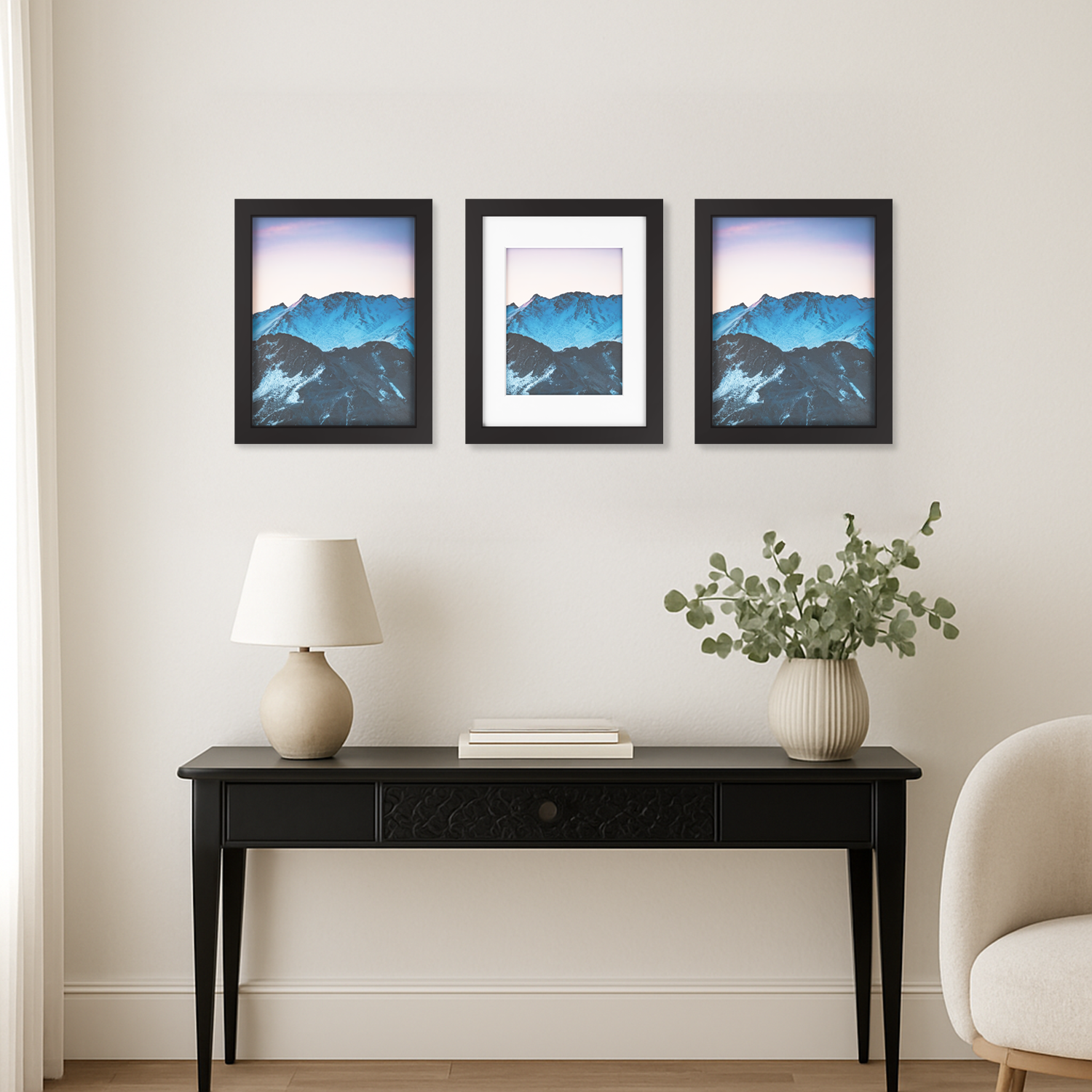 4x6 Marco Foto Madera Mate