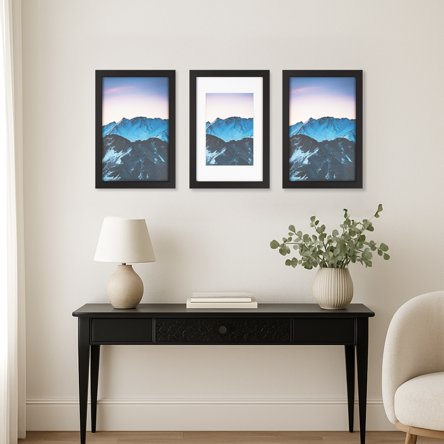 4x6 Marco Foto Madera Mate