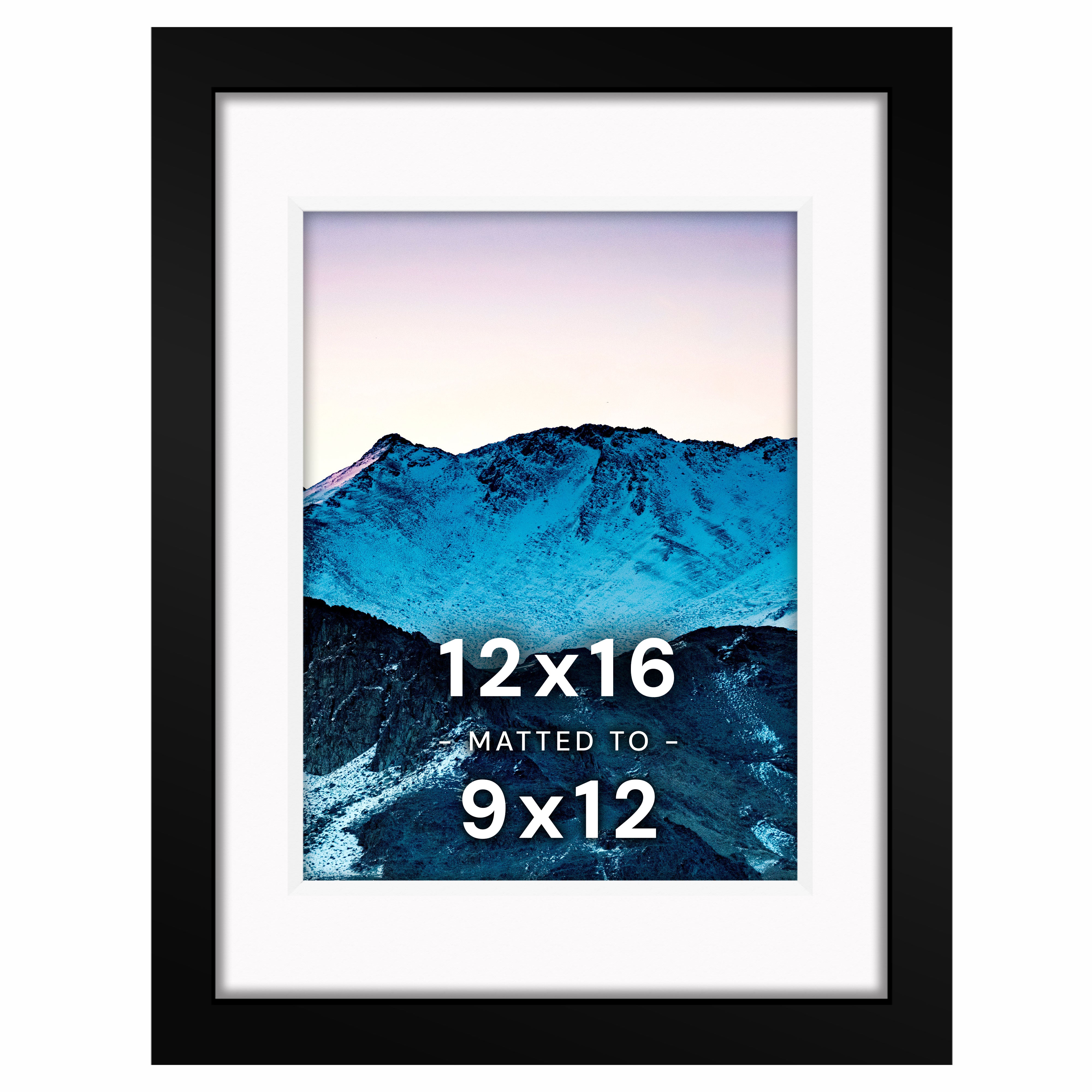 4x6 Marco Foto Madera Mate