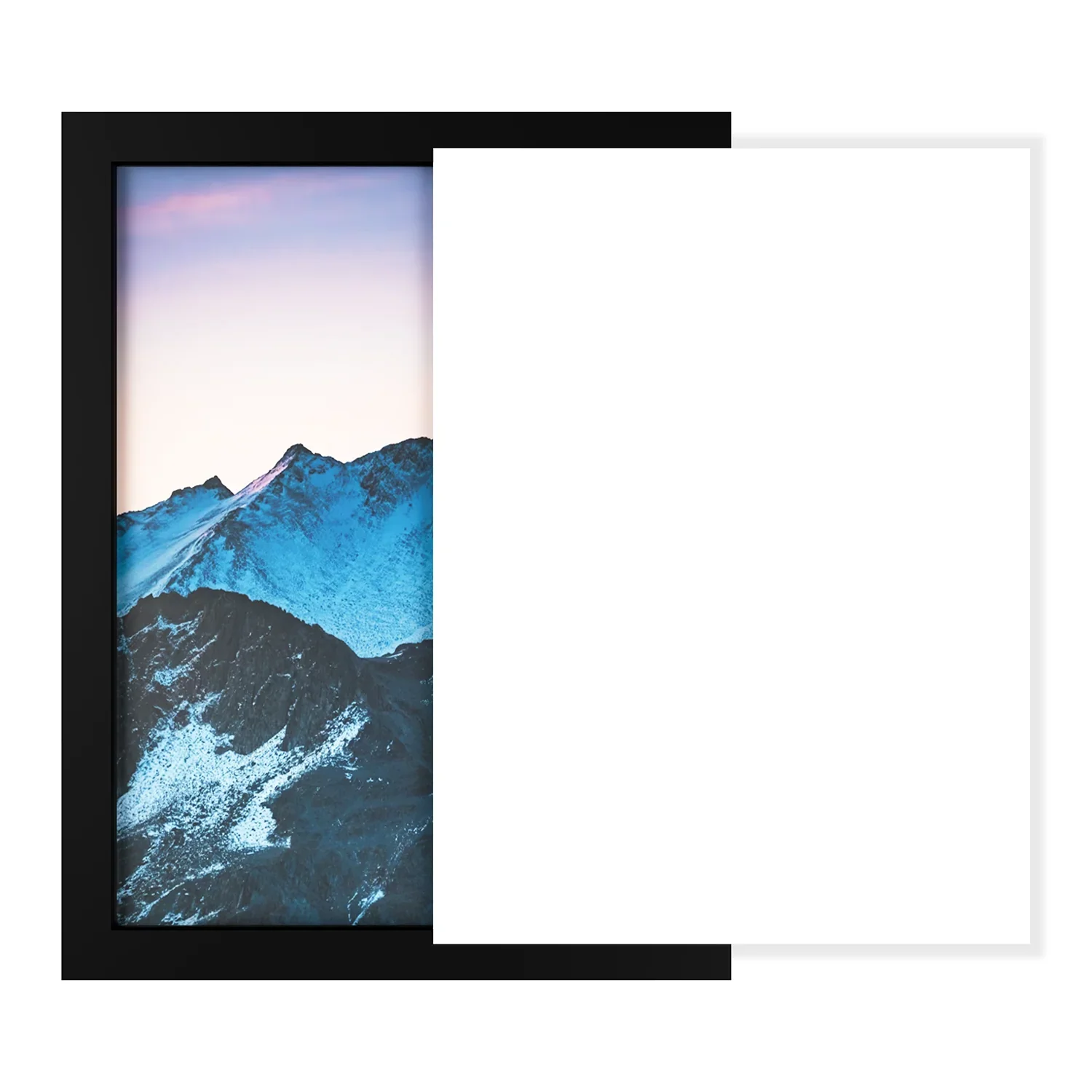 4x6 Marco Foto Madera Mate