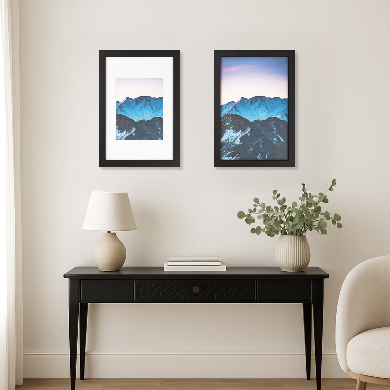 4x6 Marco Foto Madera Mate