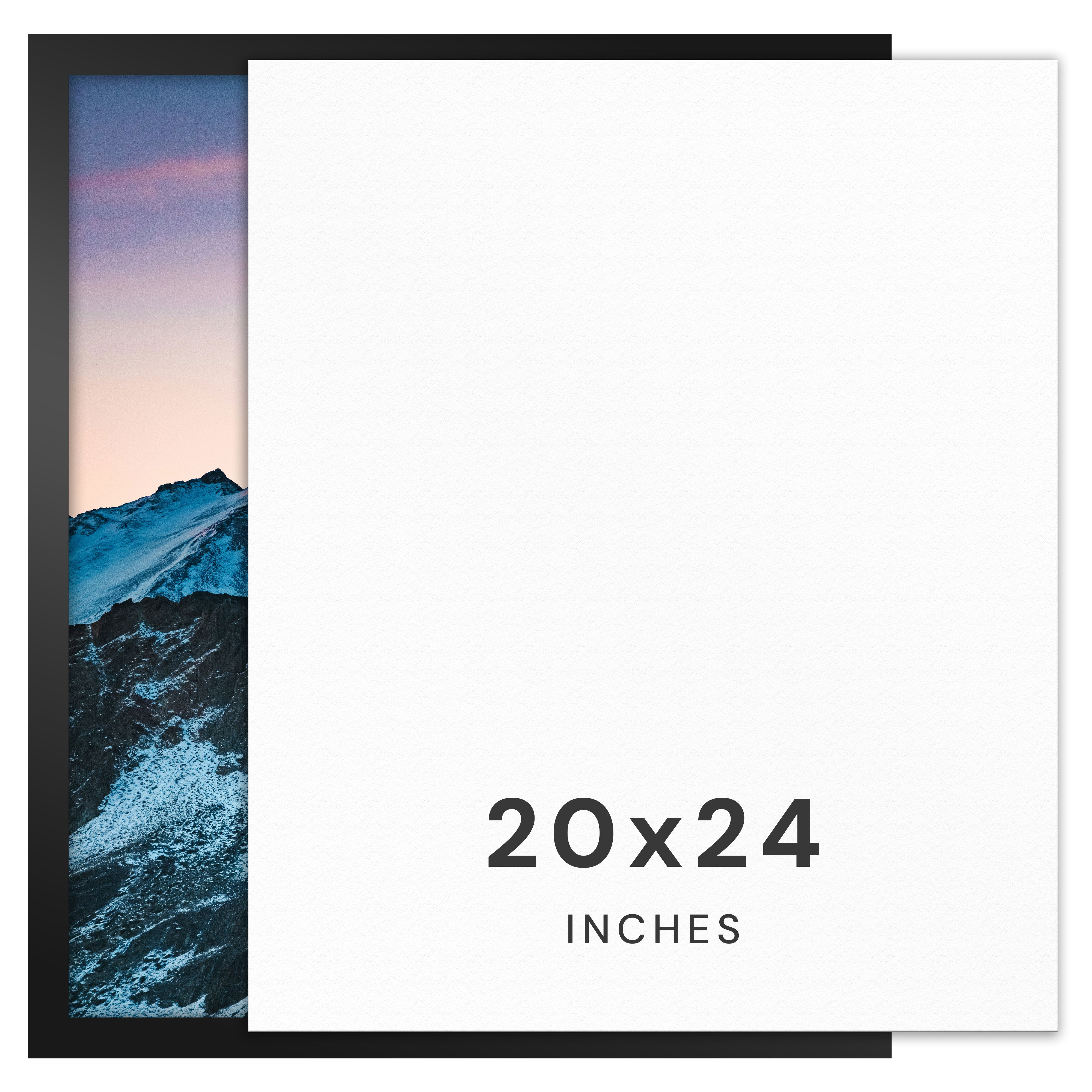4x6 Marco Foto Madera Mate