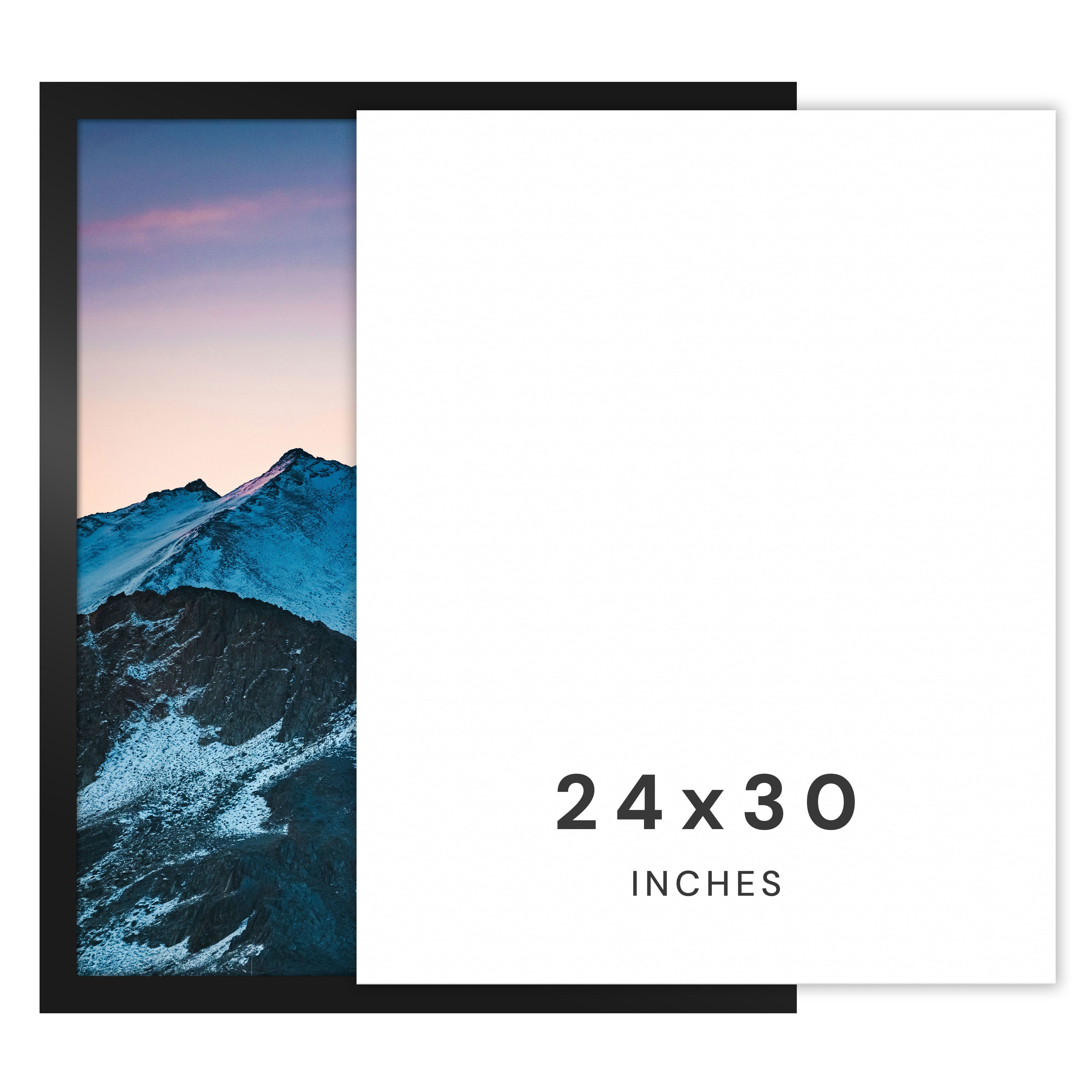 4x6 Marco Foto Madera Mate