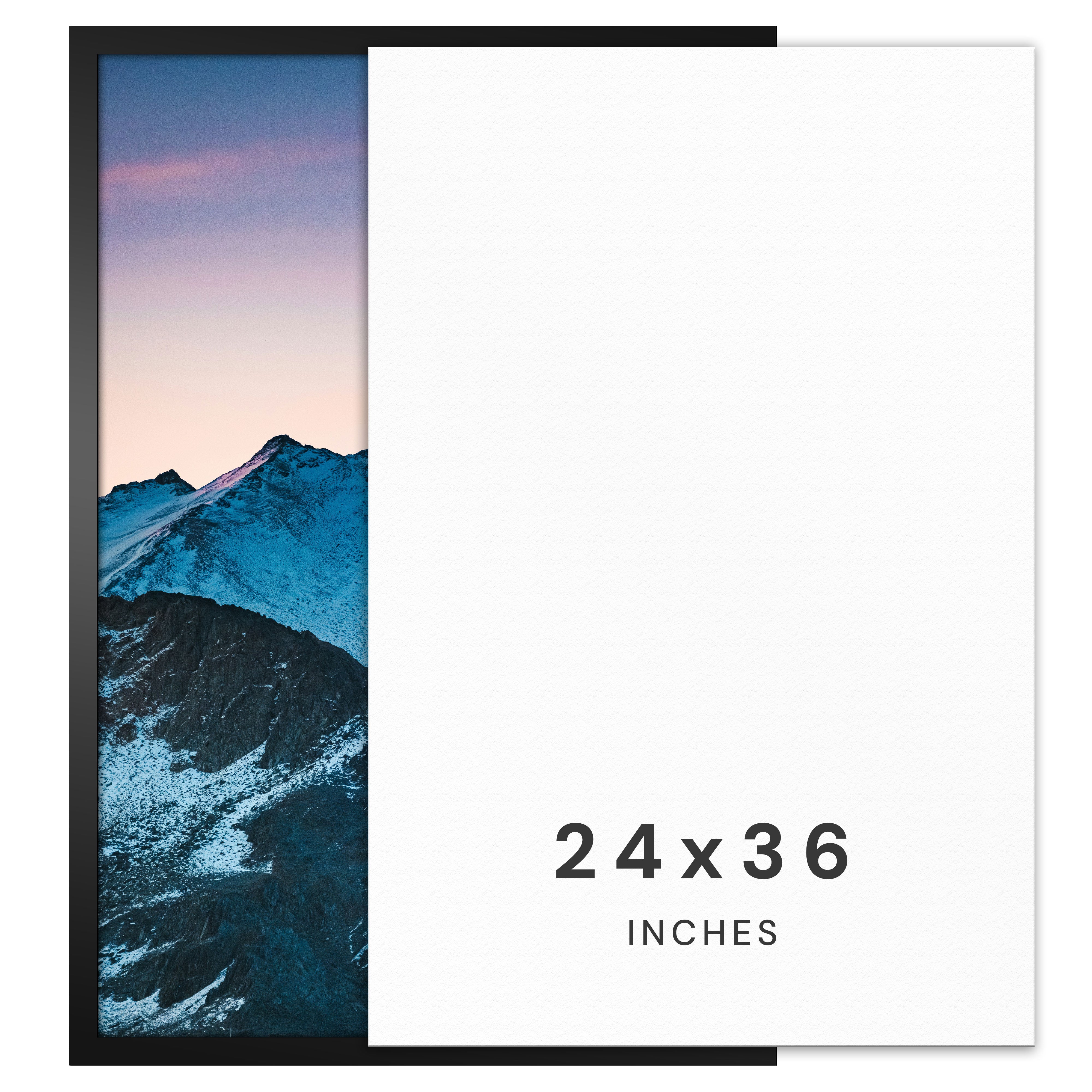 4x6 Marco Foto Madera Mate
