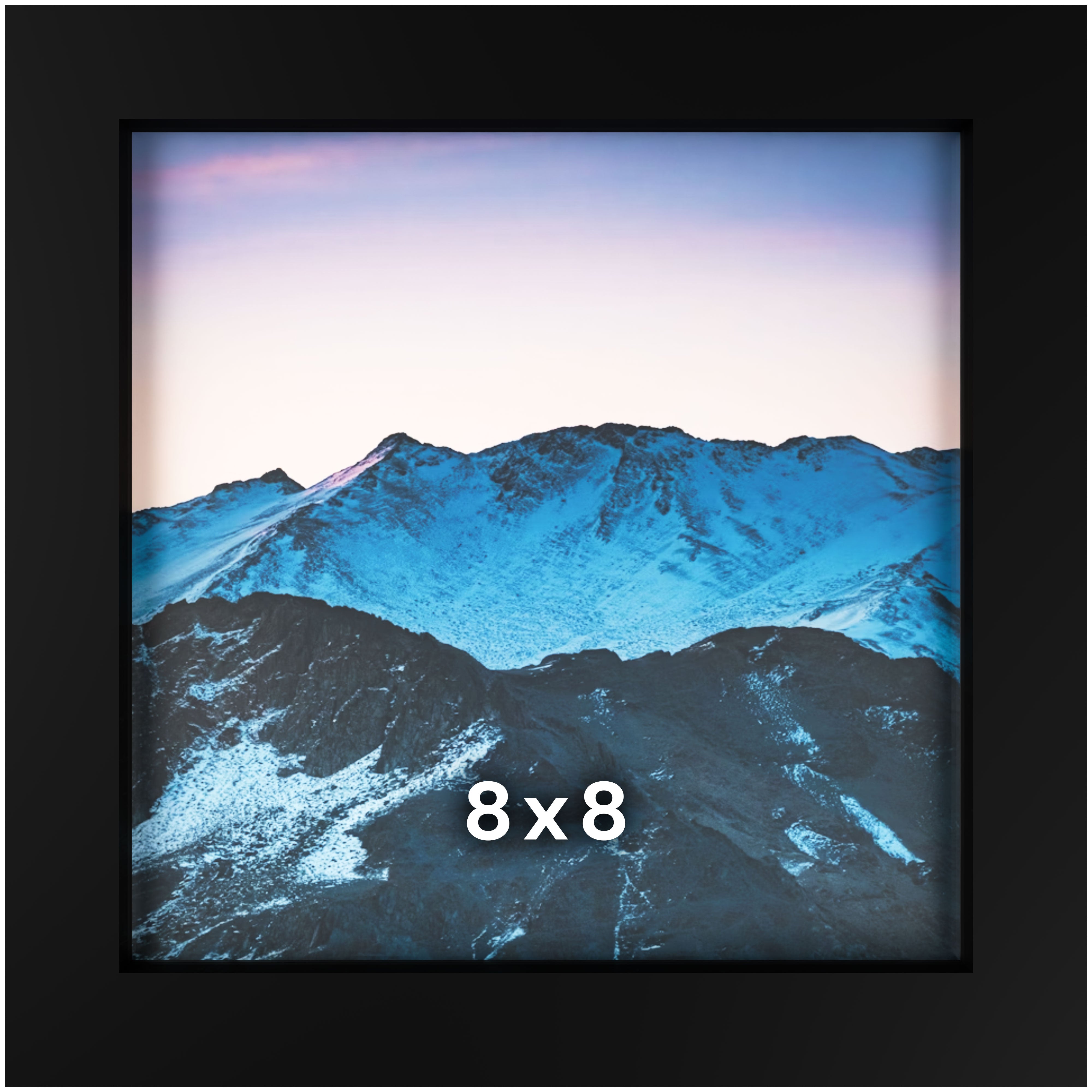 4x6 Marco Foto Madera Mate