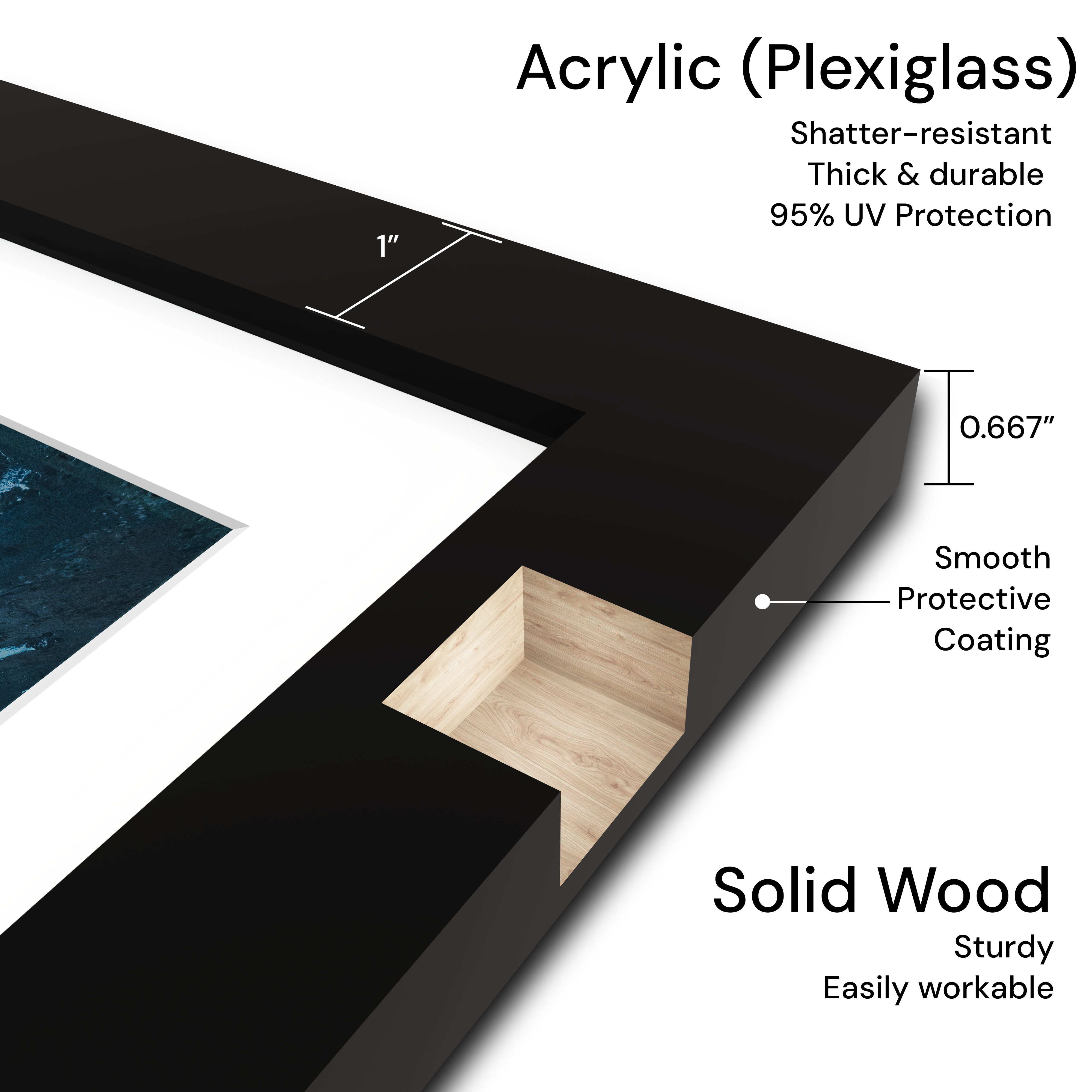 24x30 Wood Frame - Studio Series
