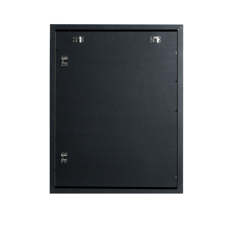 17x23 Black Modern Picture or Poster Frame, 1 inch Wide Border, Acrylic Front