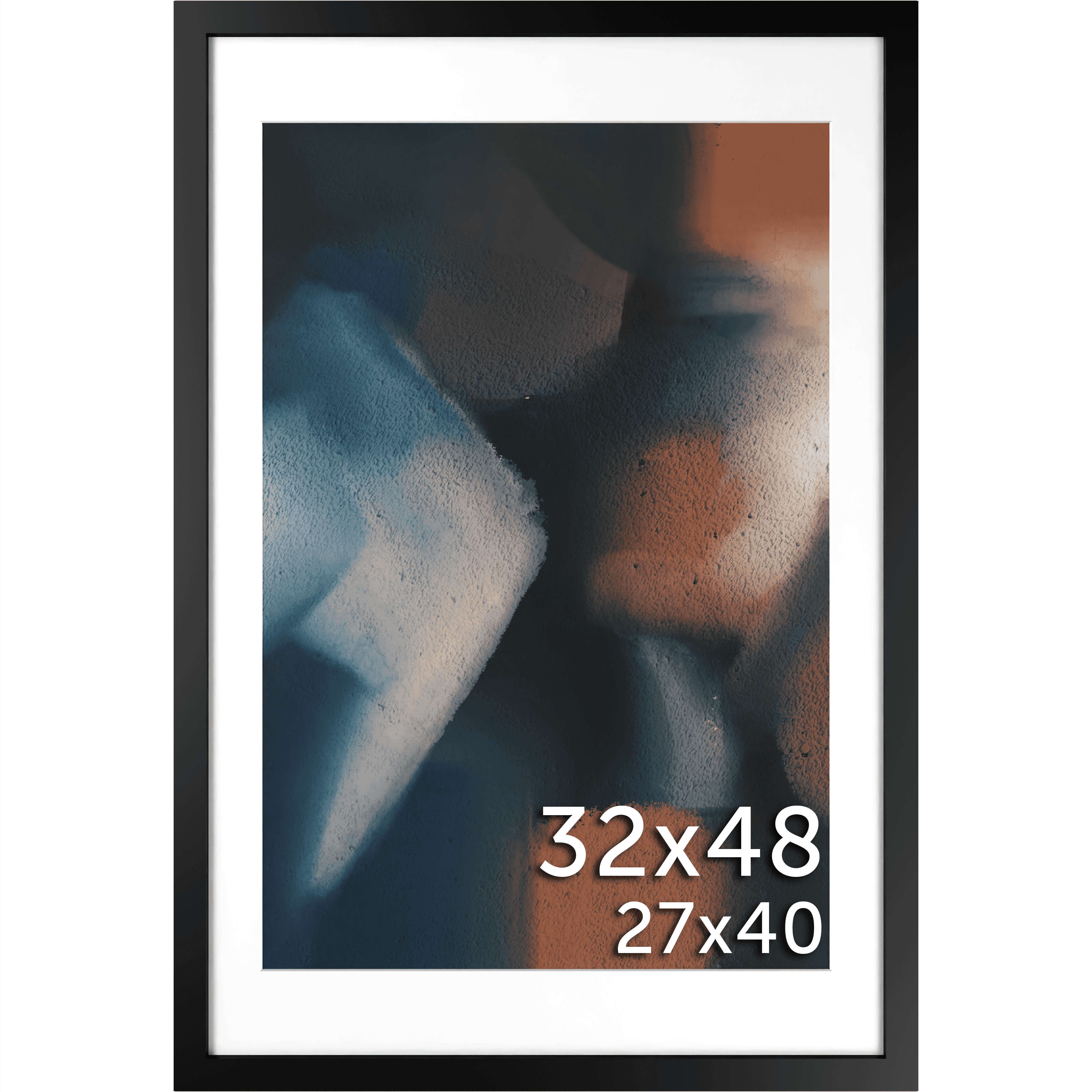 32x48 Matted Frame - Frame Amo