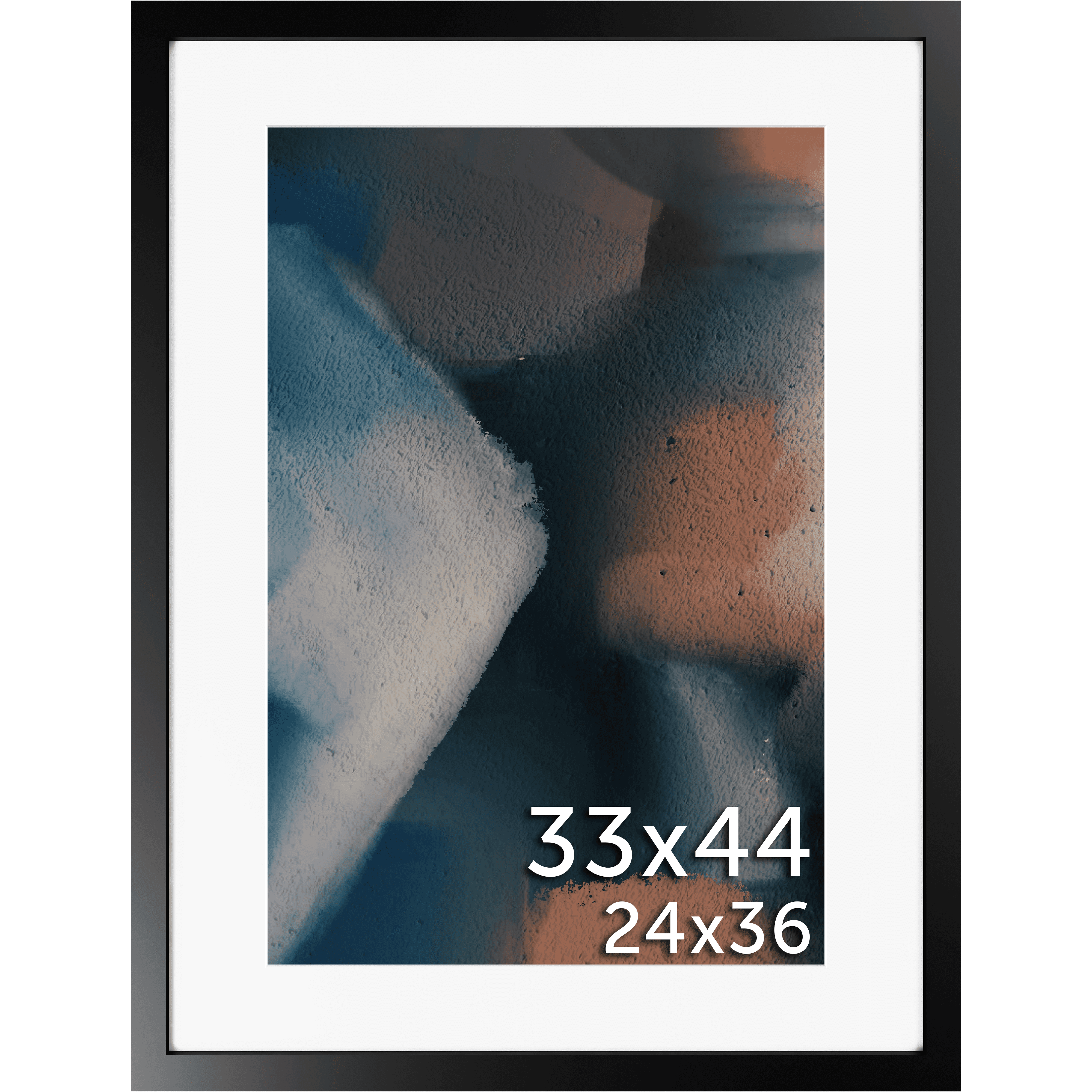 33x44 Matted Frame - Frame Amo