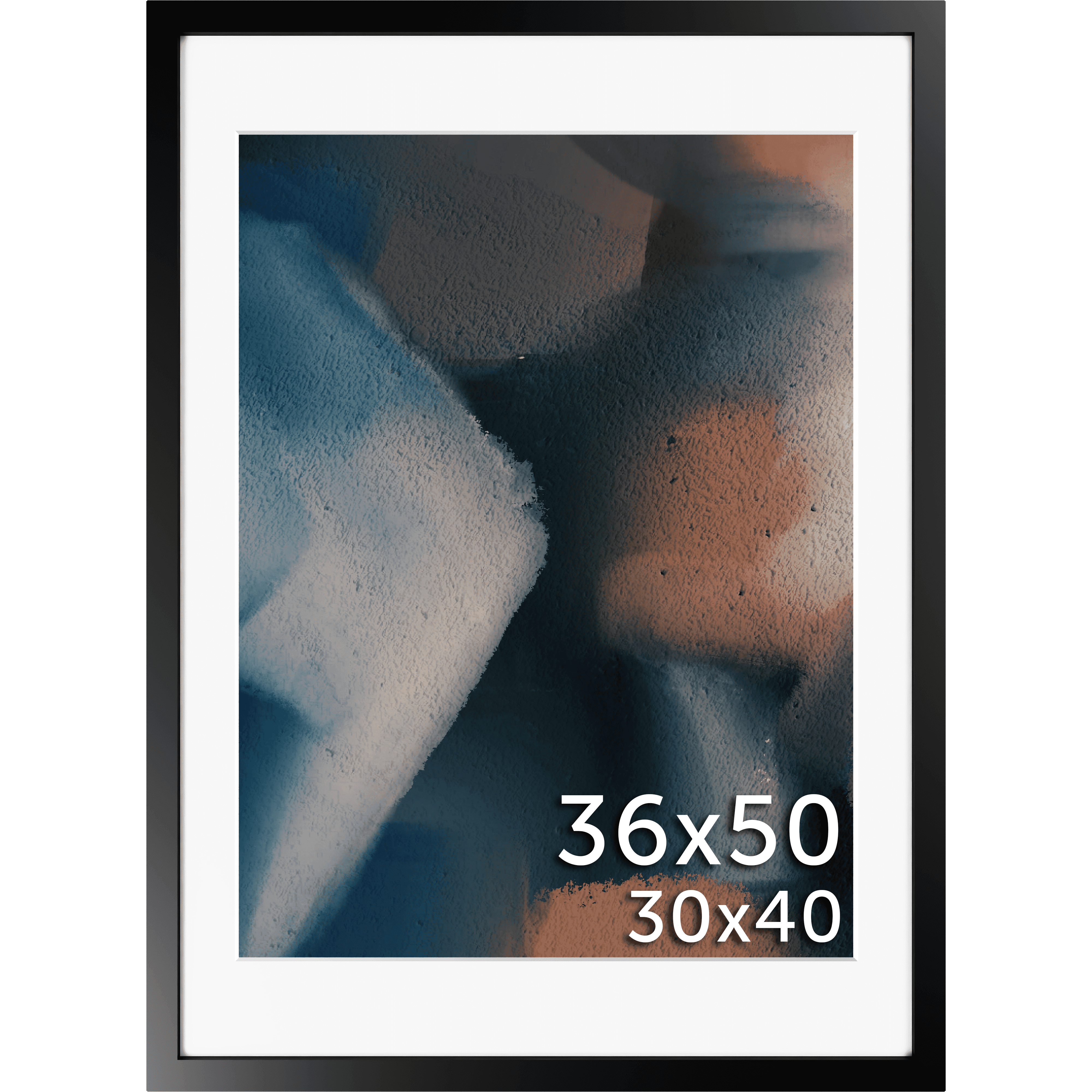 36x50 Matted Frame - Frame Amo
