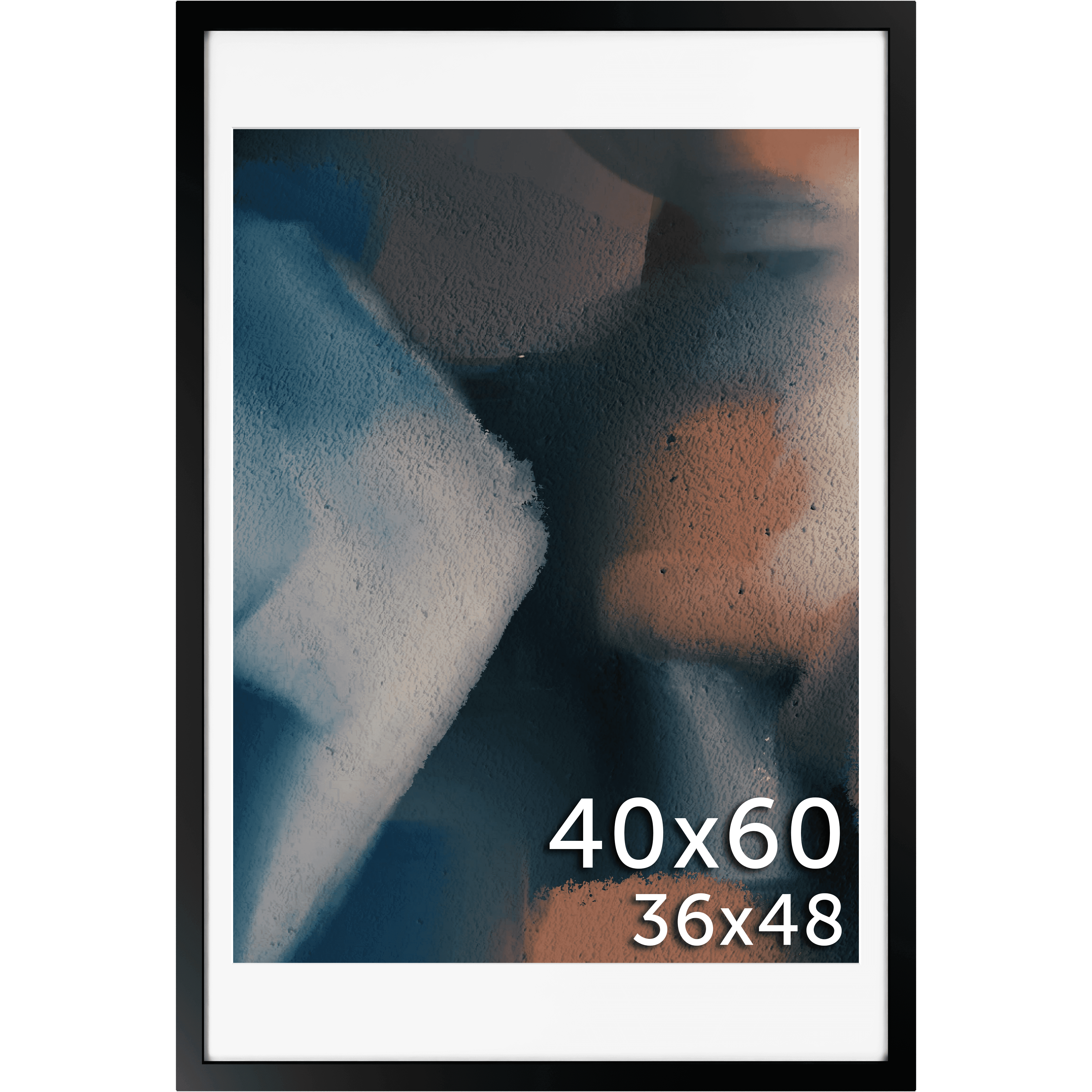40x60 Matted Frame - Frame Amo