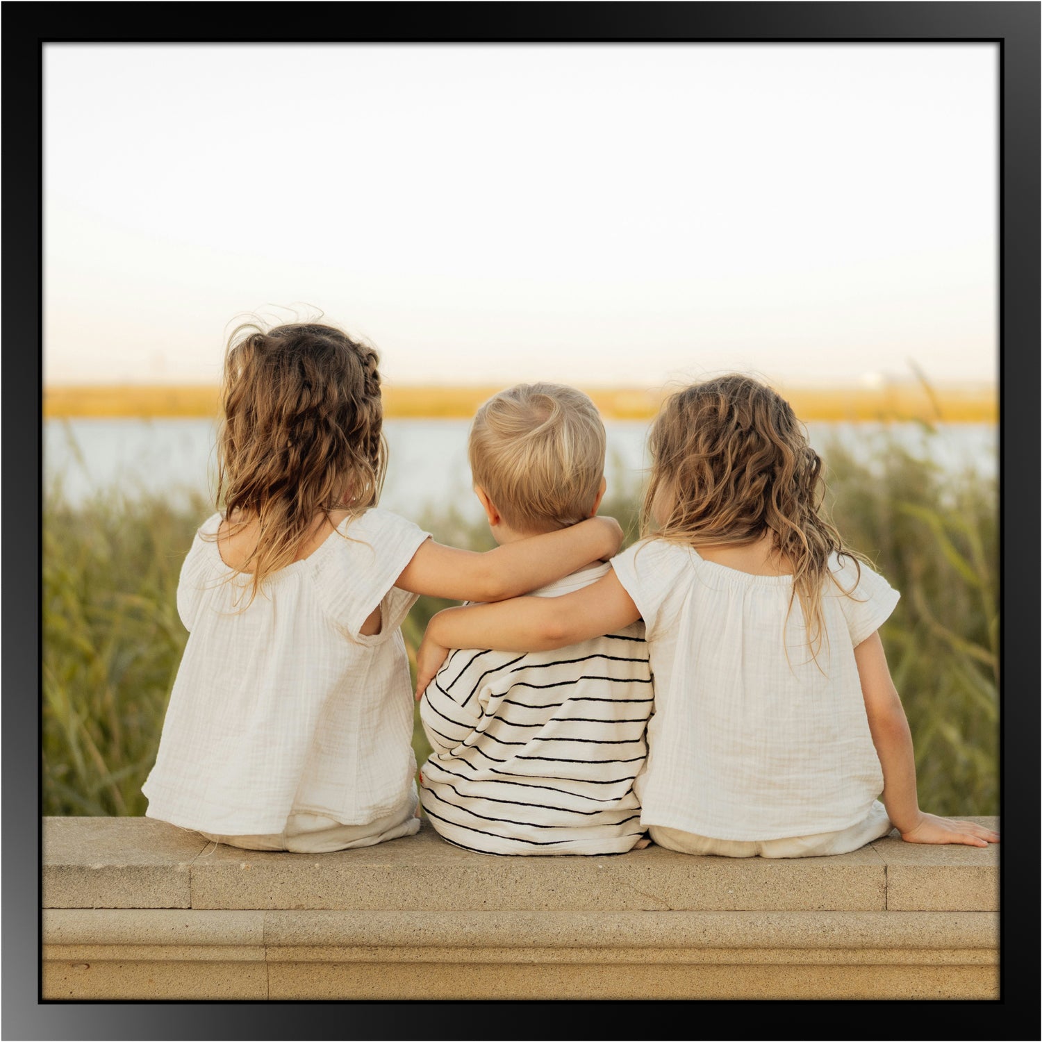 Custom 40x40 Framed Photo Print