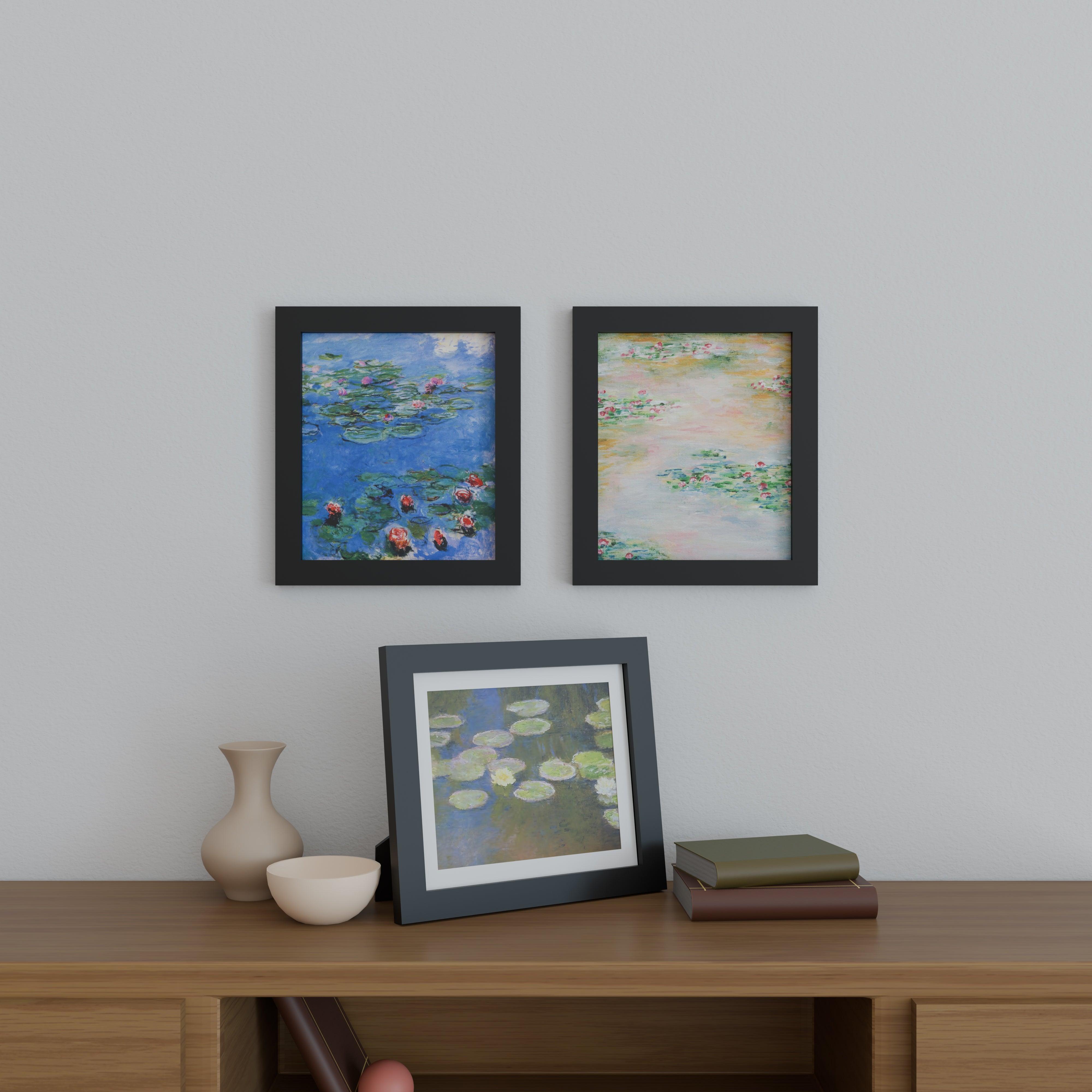 12x14 Matted Wood Frame - Signature Glass