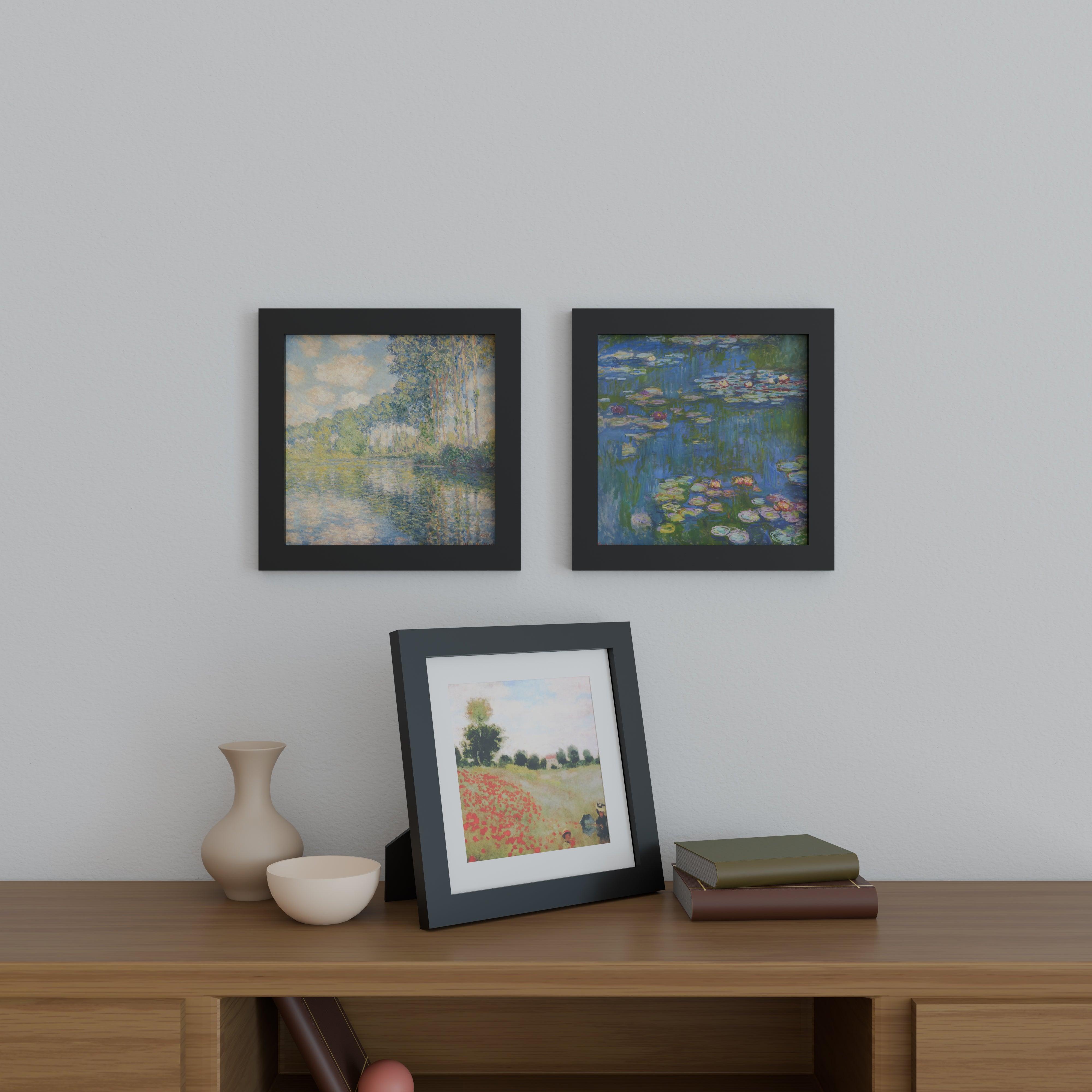 13x13 Matted Wood Frame - Signature Glass