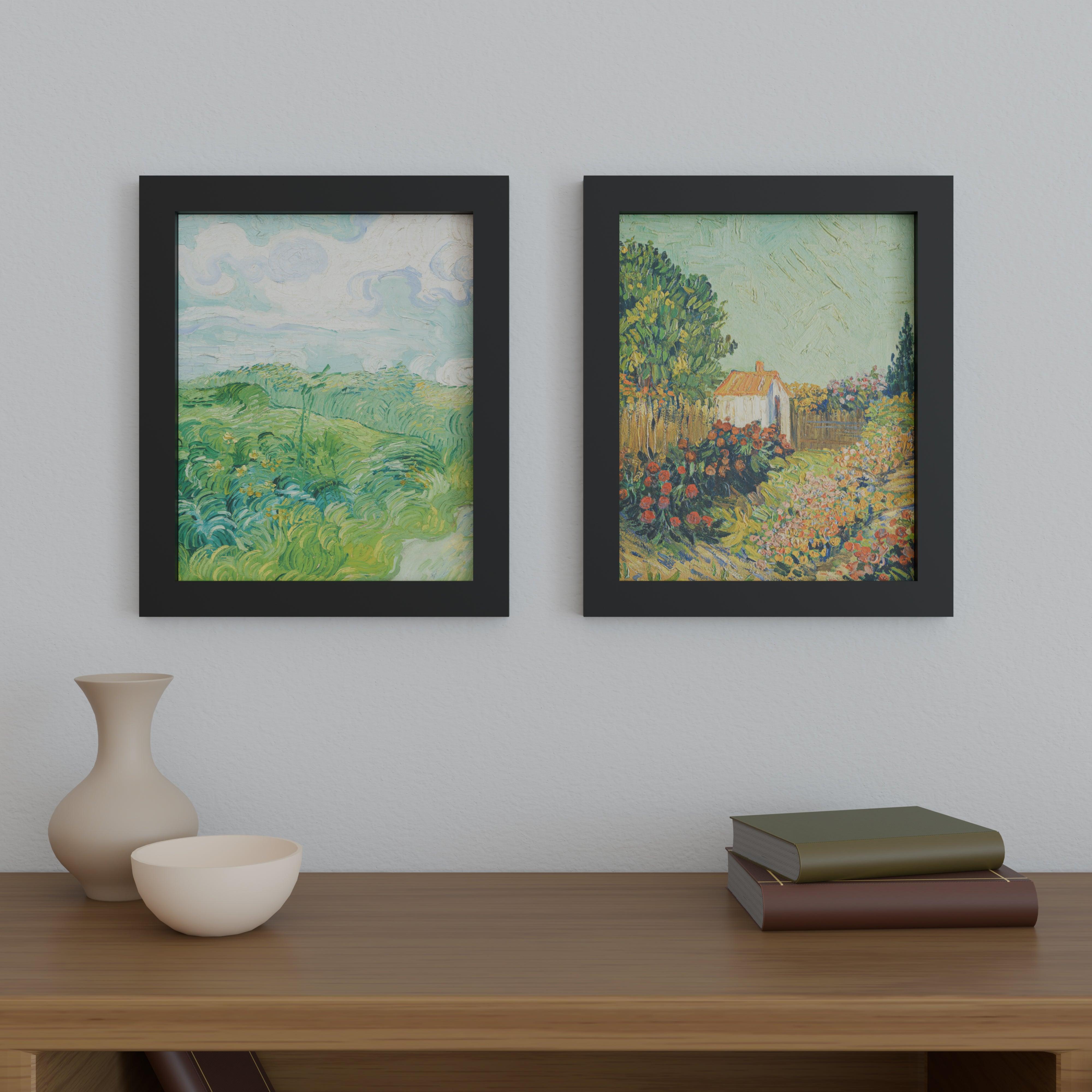 13x16 Matted Wood Frame - Signature Glass
