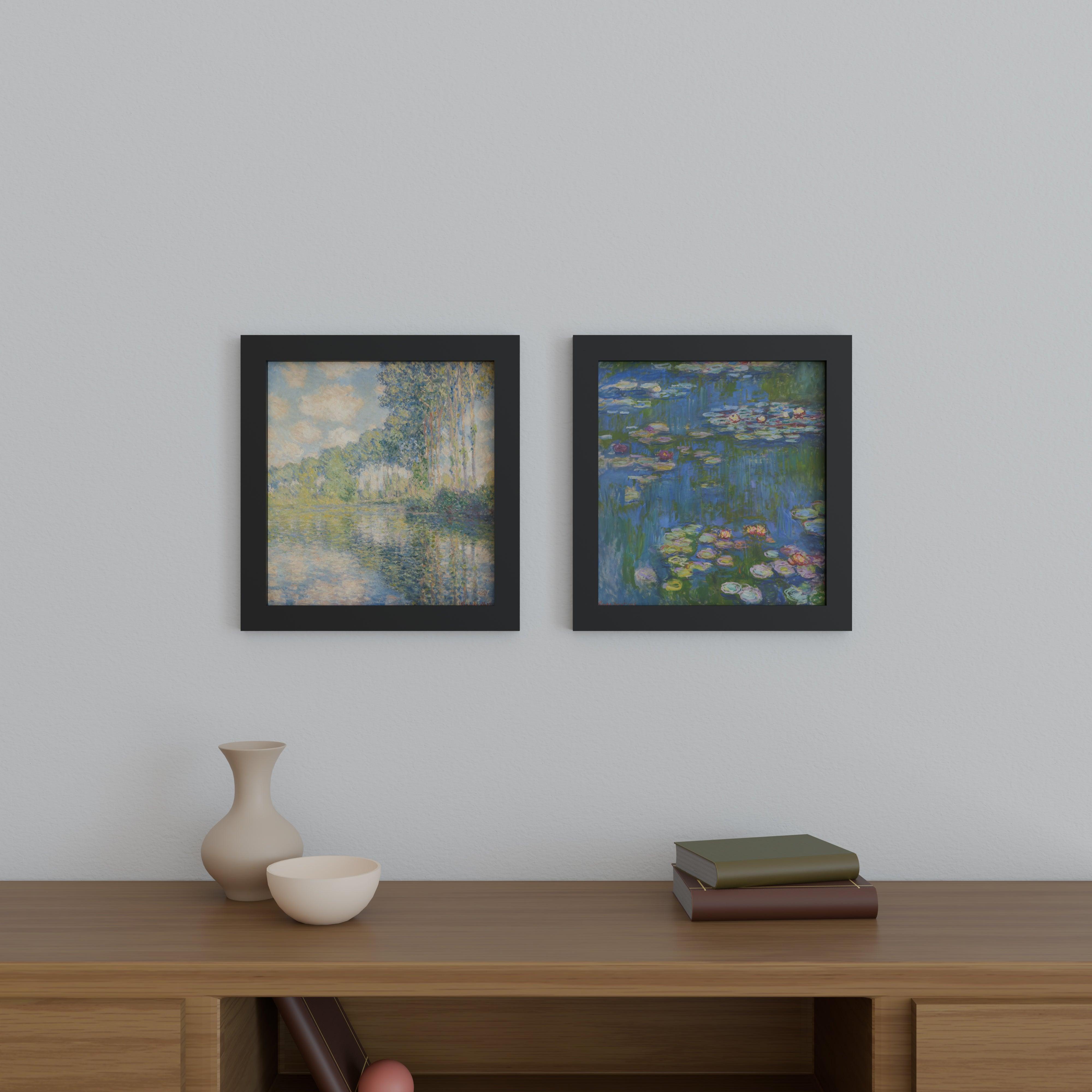 14x15 Matted Wood Frame - Signature Glass