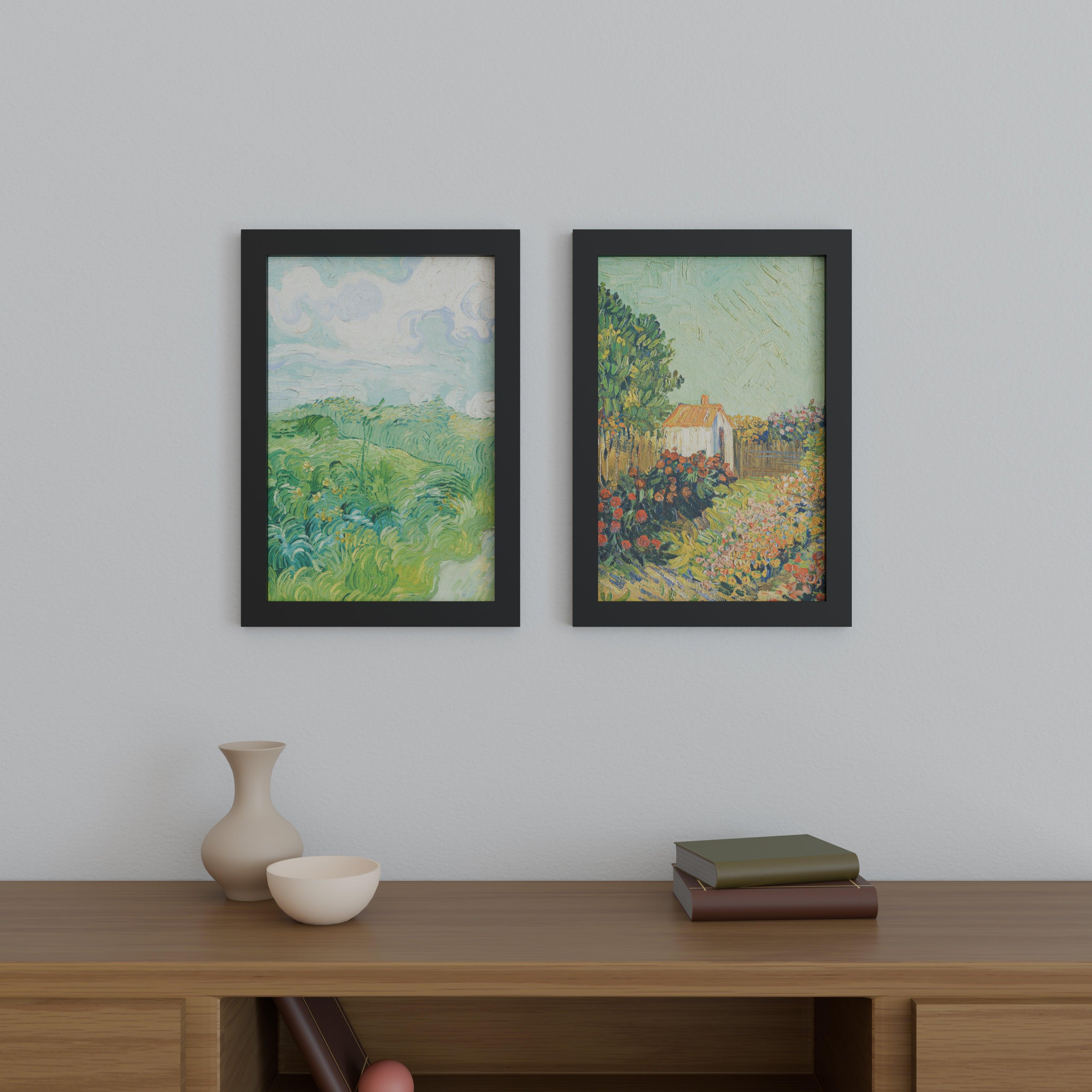 14x21 Matted Wood Frame - Signature Glass