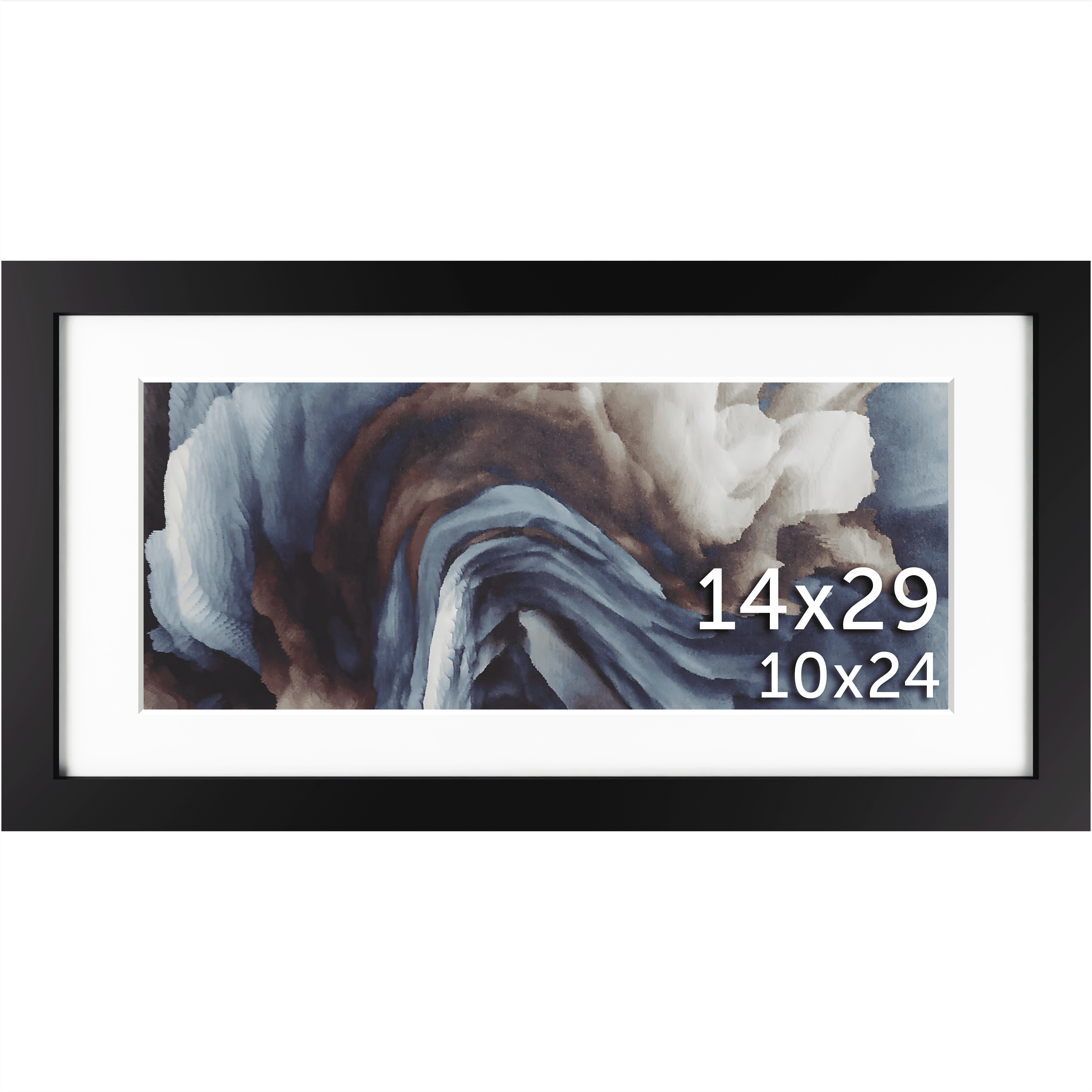 14x29 Matted Frame - Frame Amo