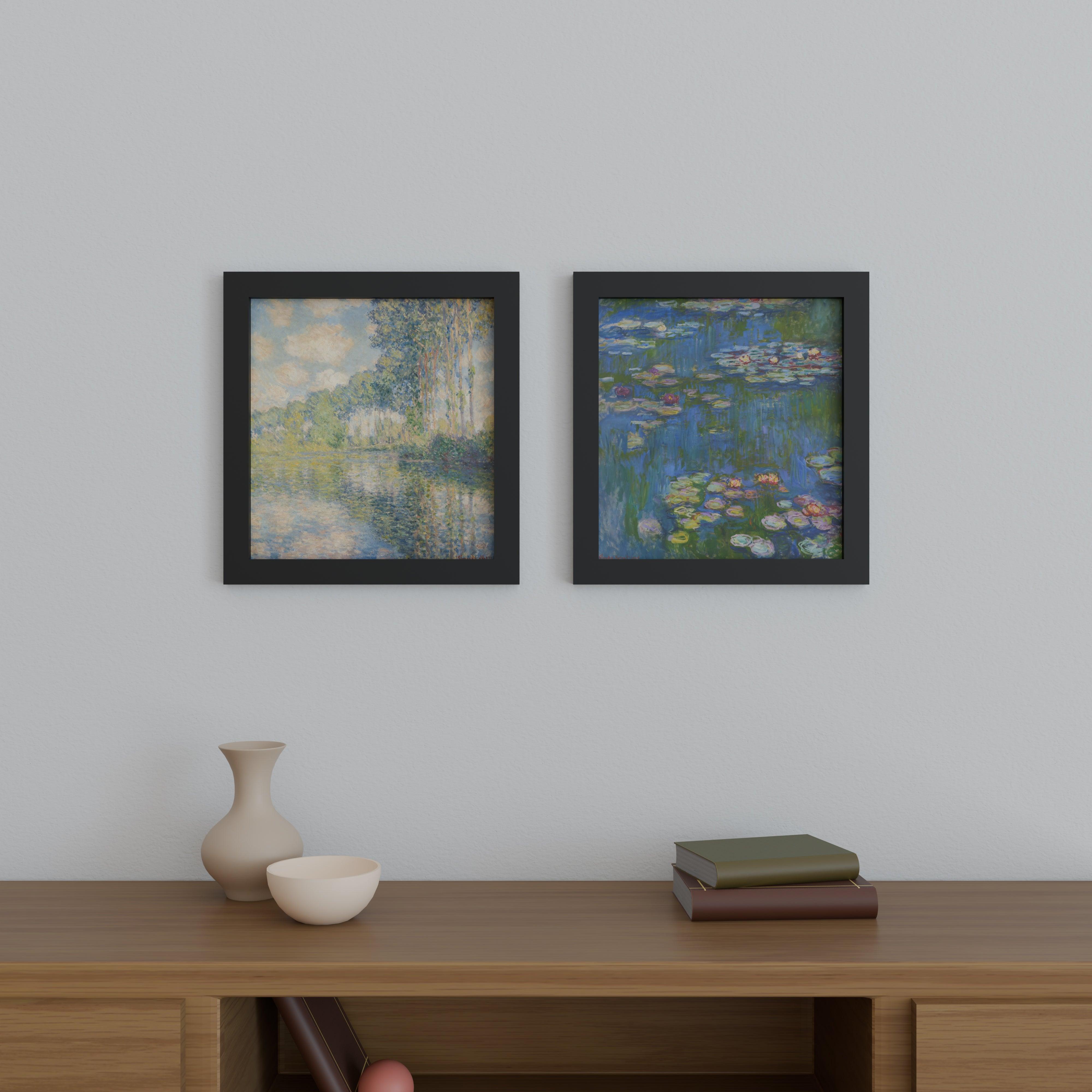 15x16 Matted Wood Frame - Signature Glass