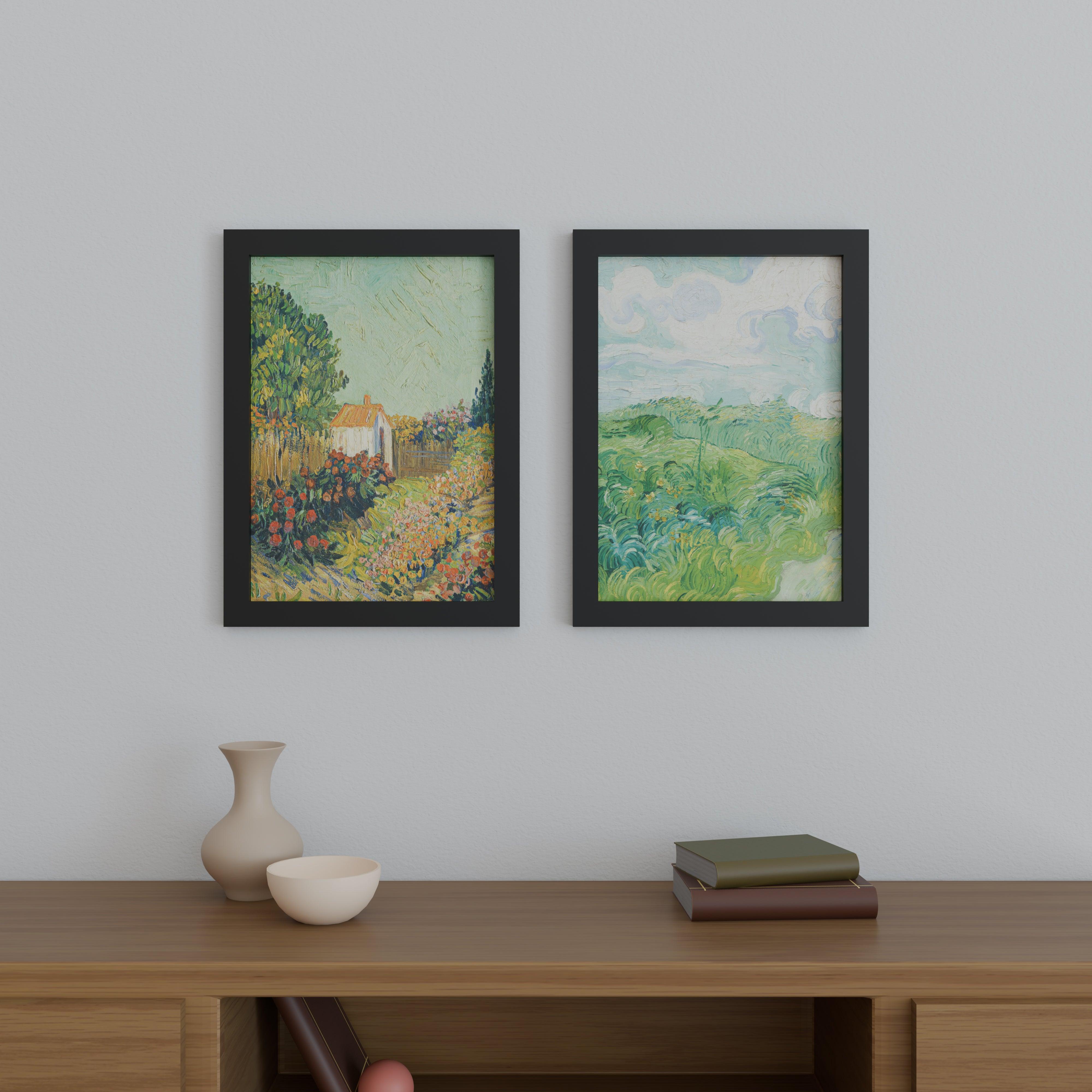 15x21 Matted Wood Frame - Signature Glass