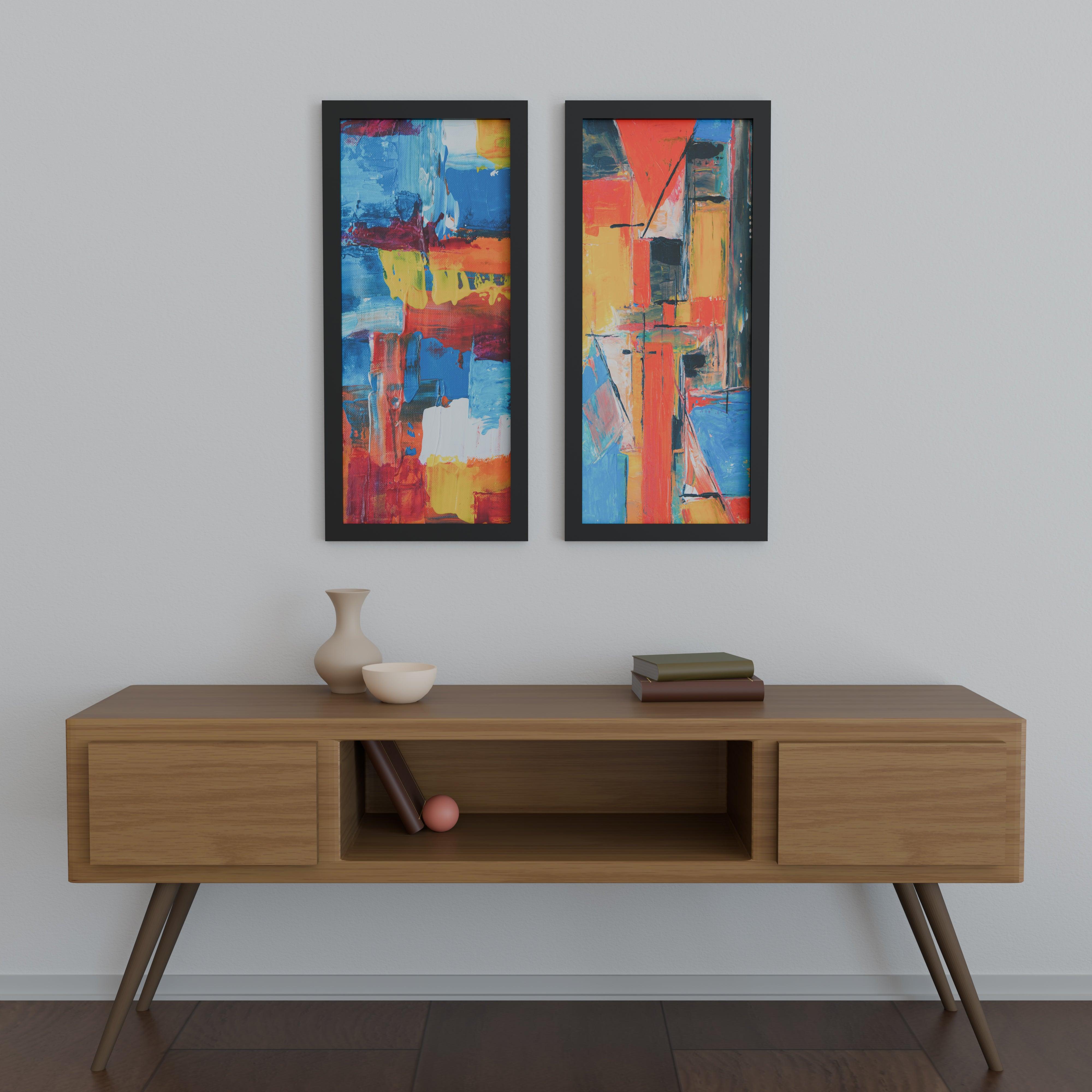 15x35 Marco Foto Madera Mate