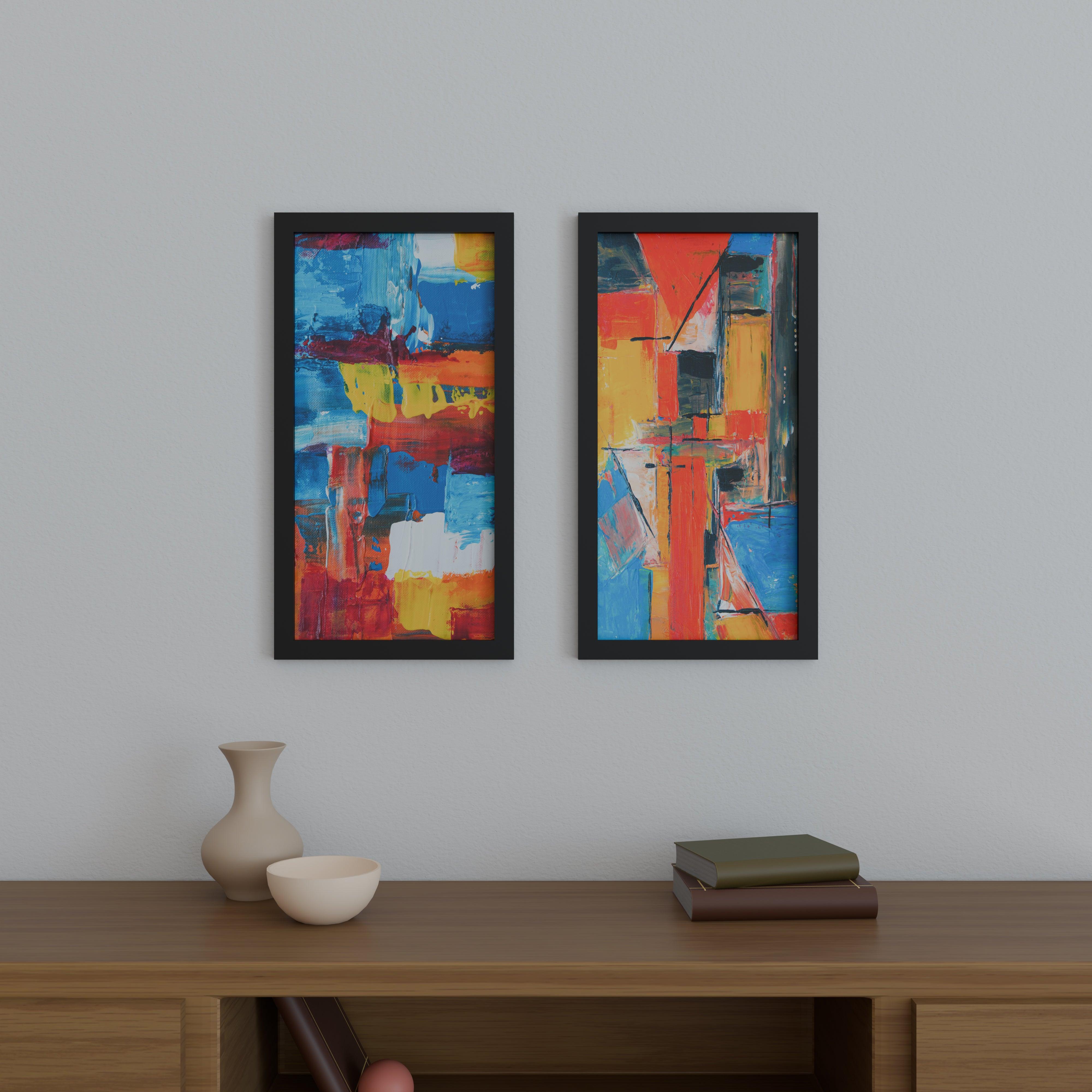 16x32 Marco Foto Madera Mate