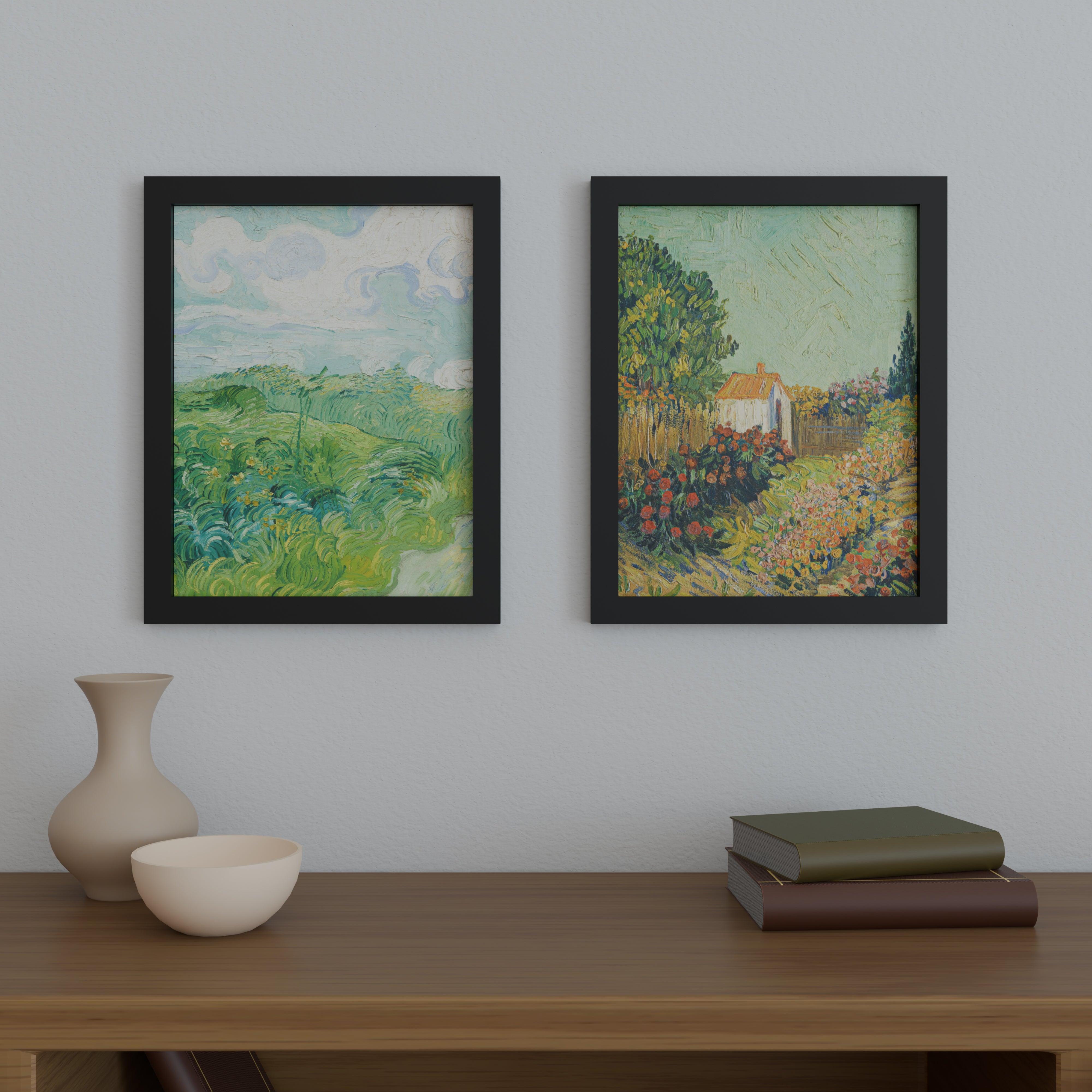 17x22 Matted Wood Frame - Signature Glass