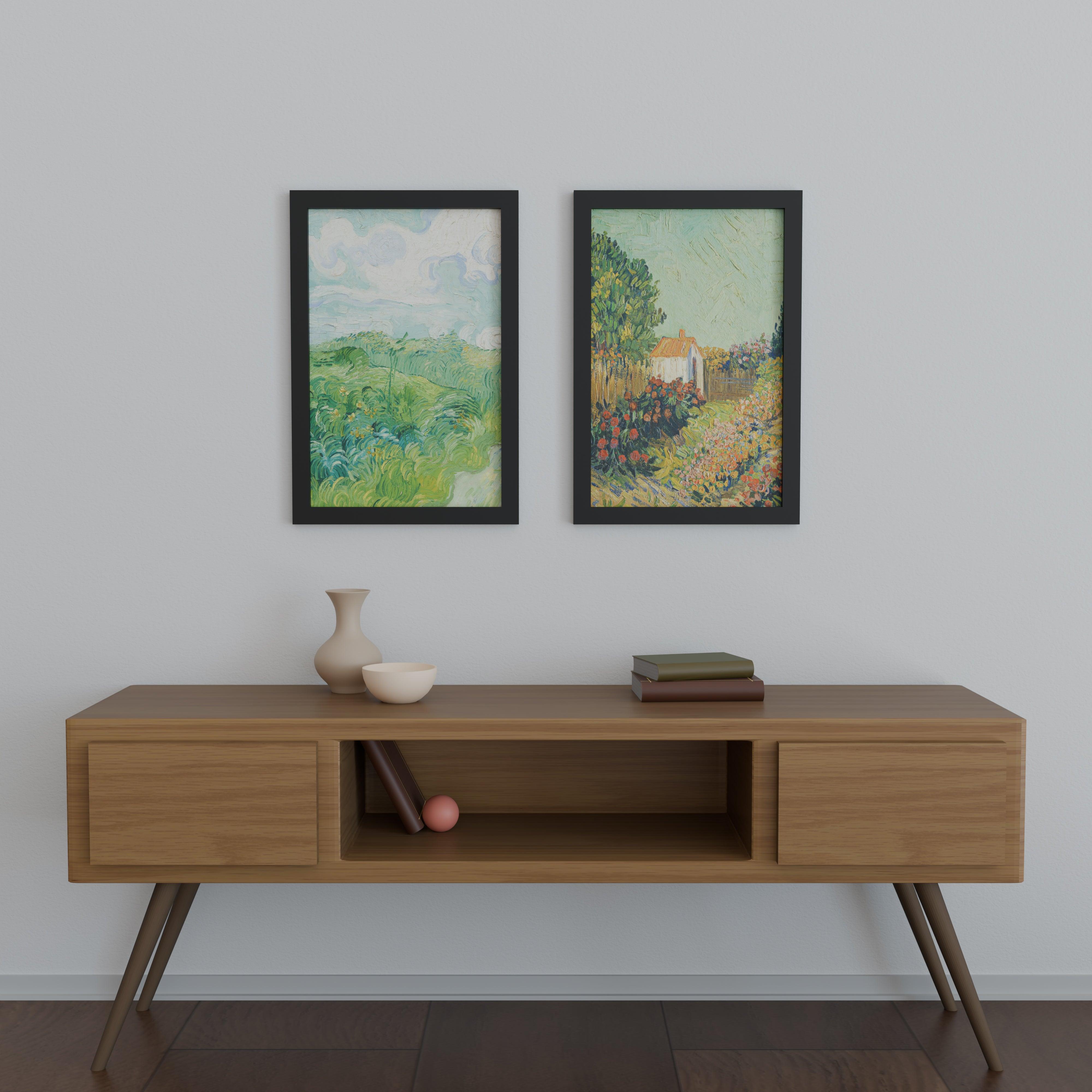 17x26 Matted Wood Frame - Signature Glass