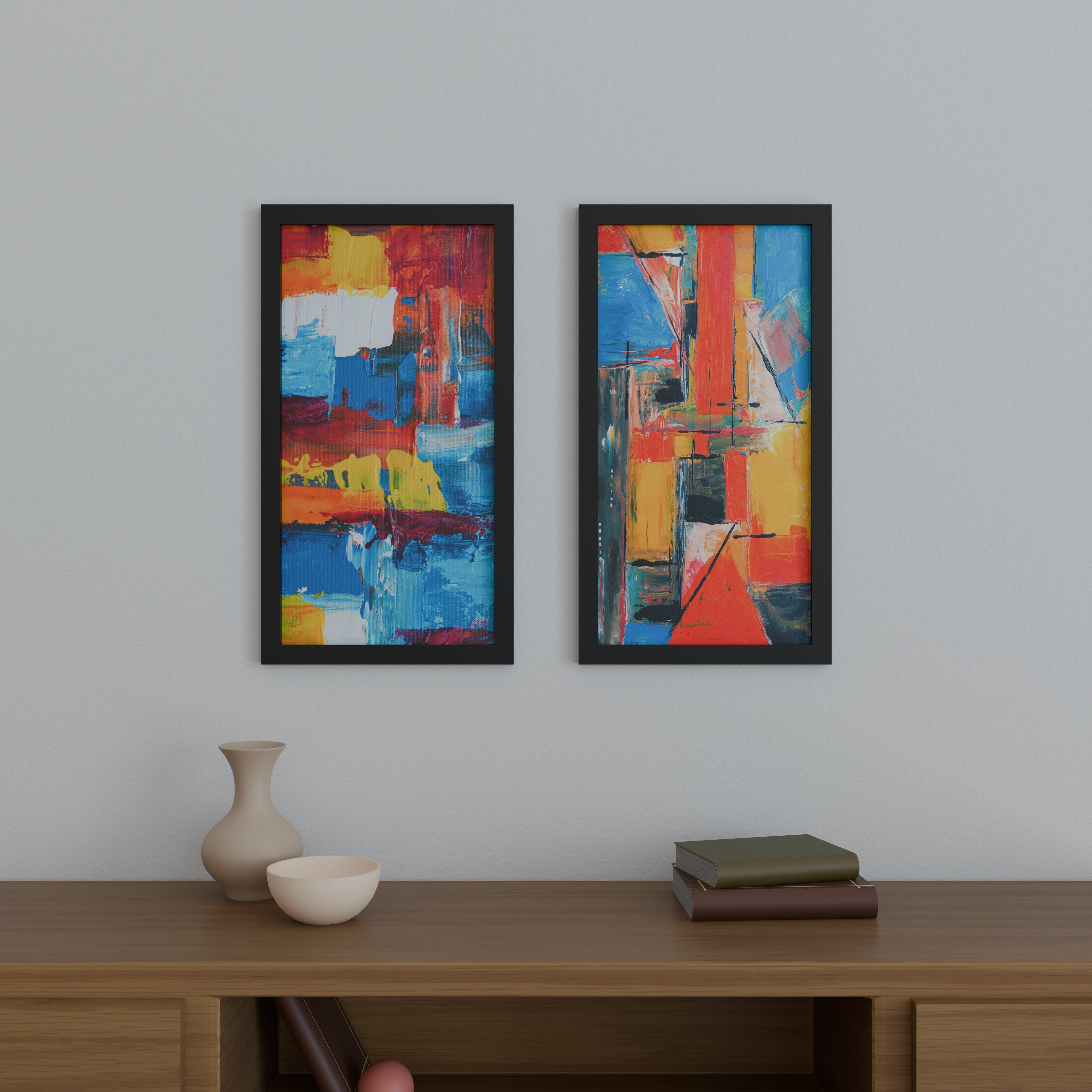 17x33 Marco Foto Madera Mate
