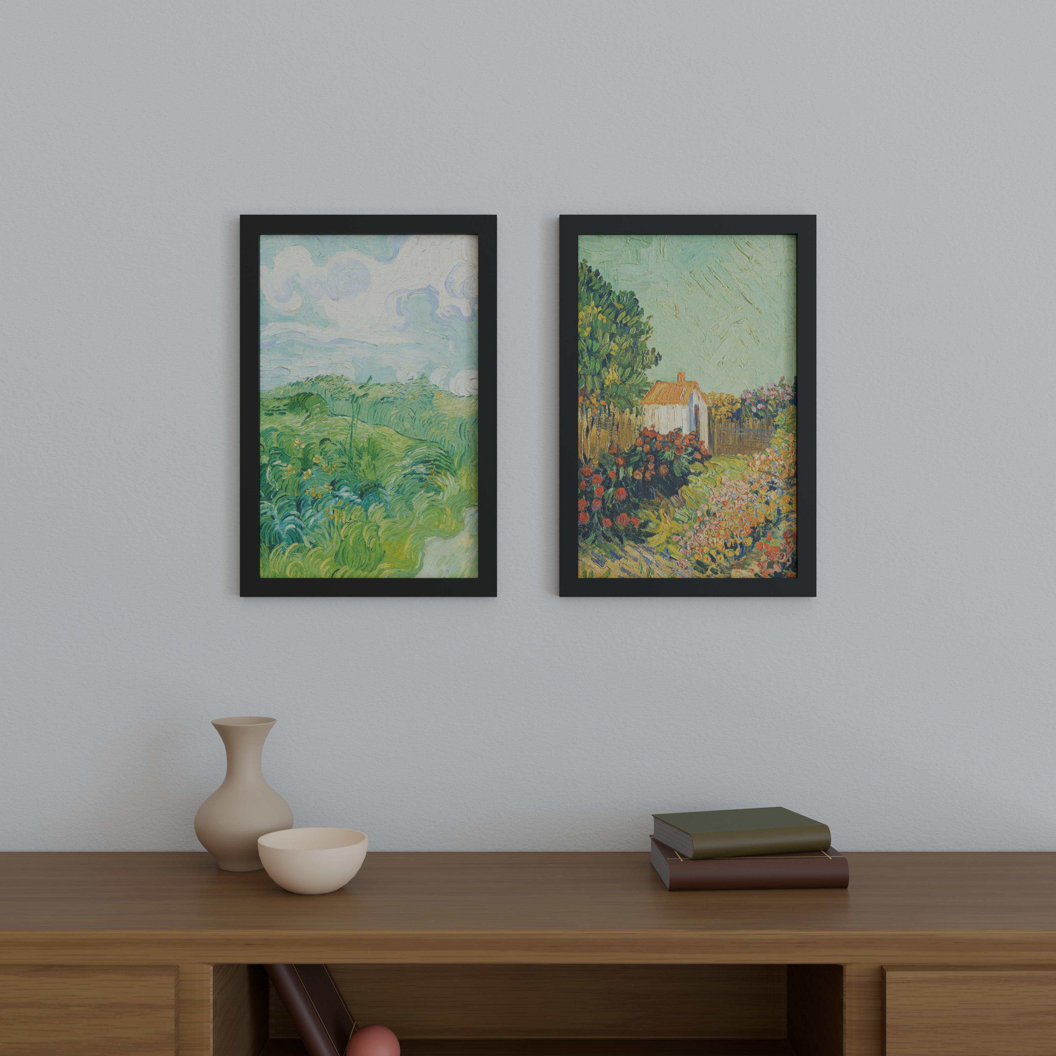 18x28 Matted Wood Frame - Signature Glass