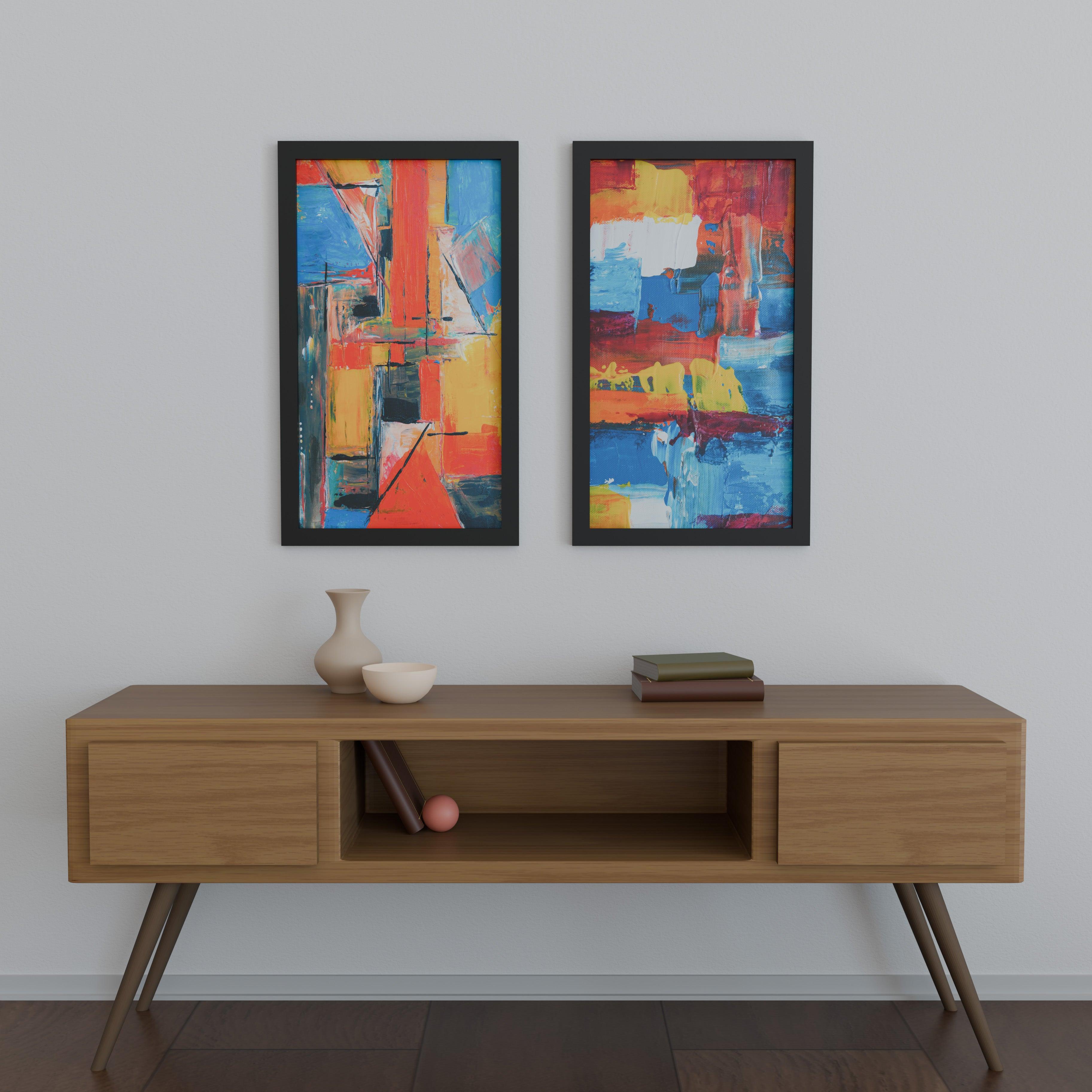 18x32 Marco Foto Madera Mate