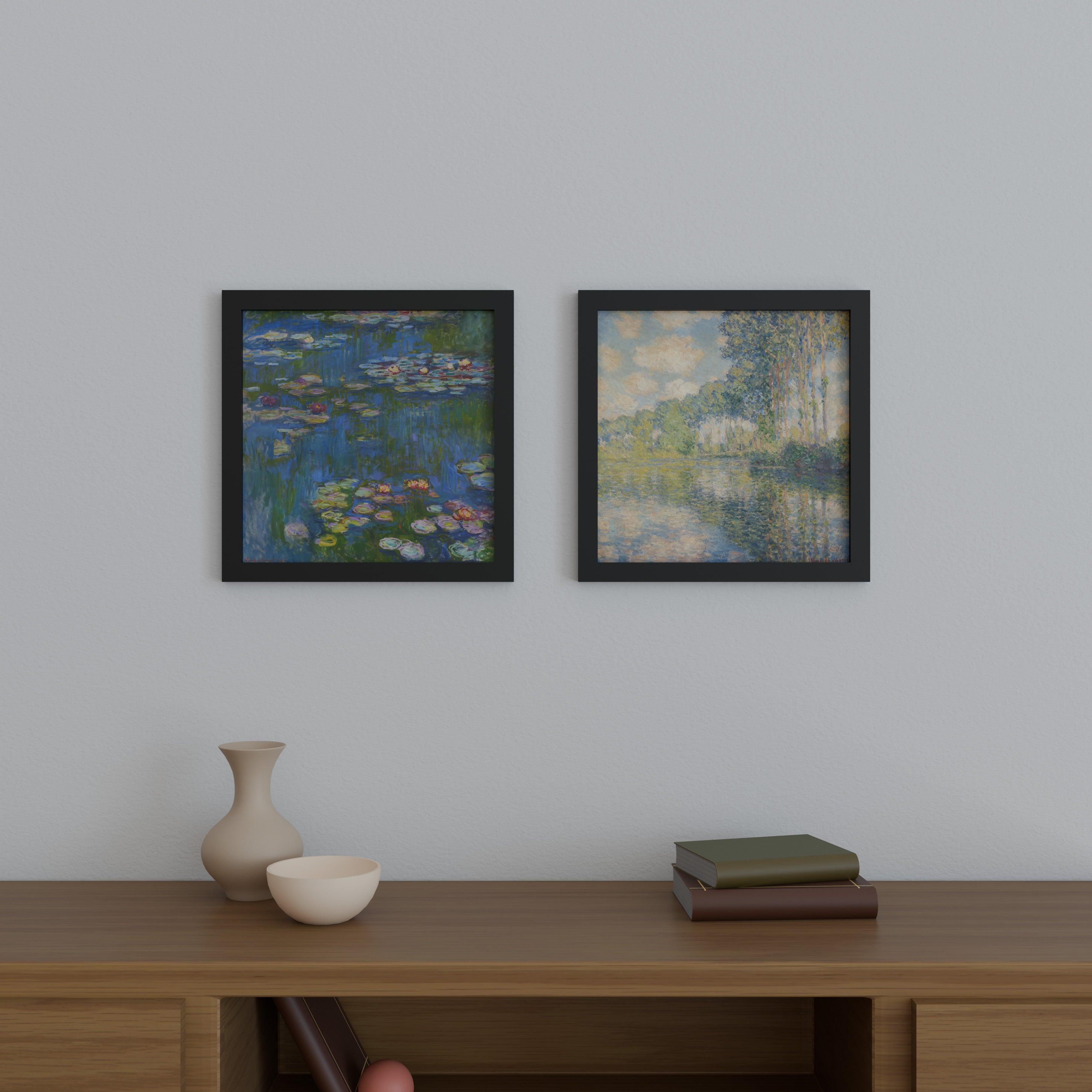 20x20 Matted Wood Frame - Signature Glass