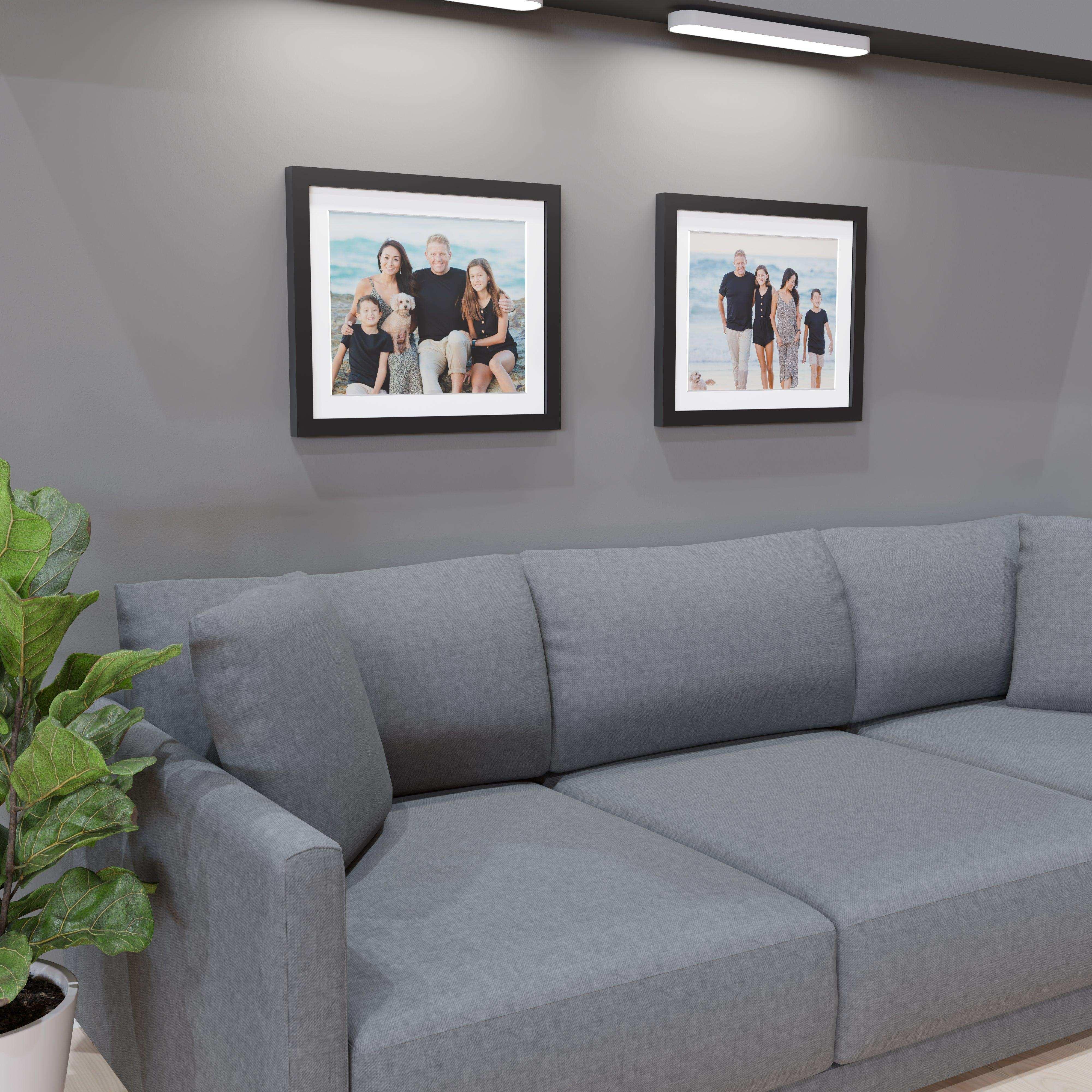 20x24 Matted Wood Frame - Signature Glass