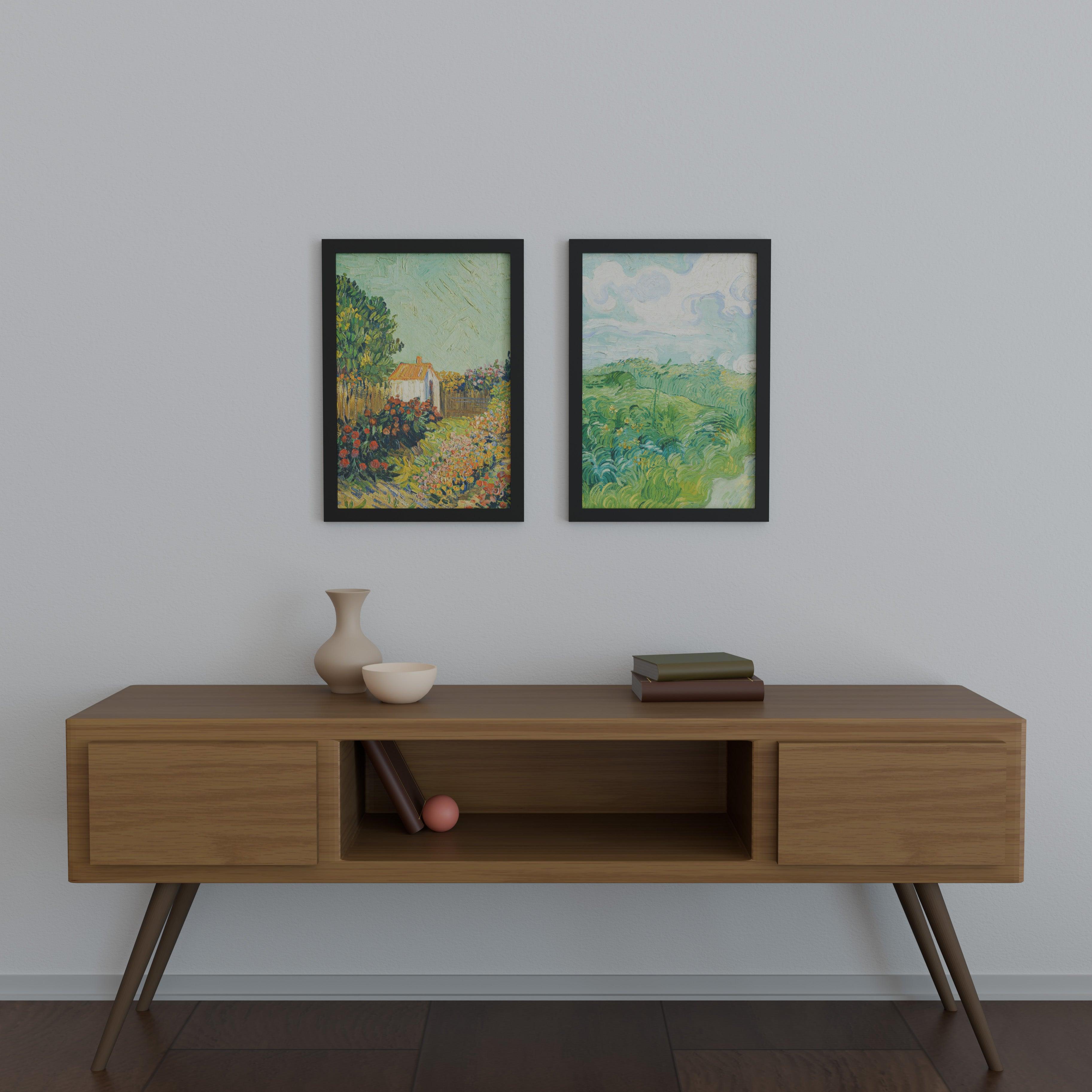 20x29 Matted Wood Frame - Signature Glass