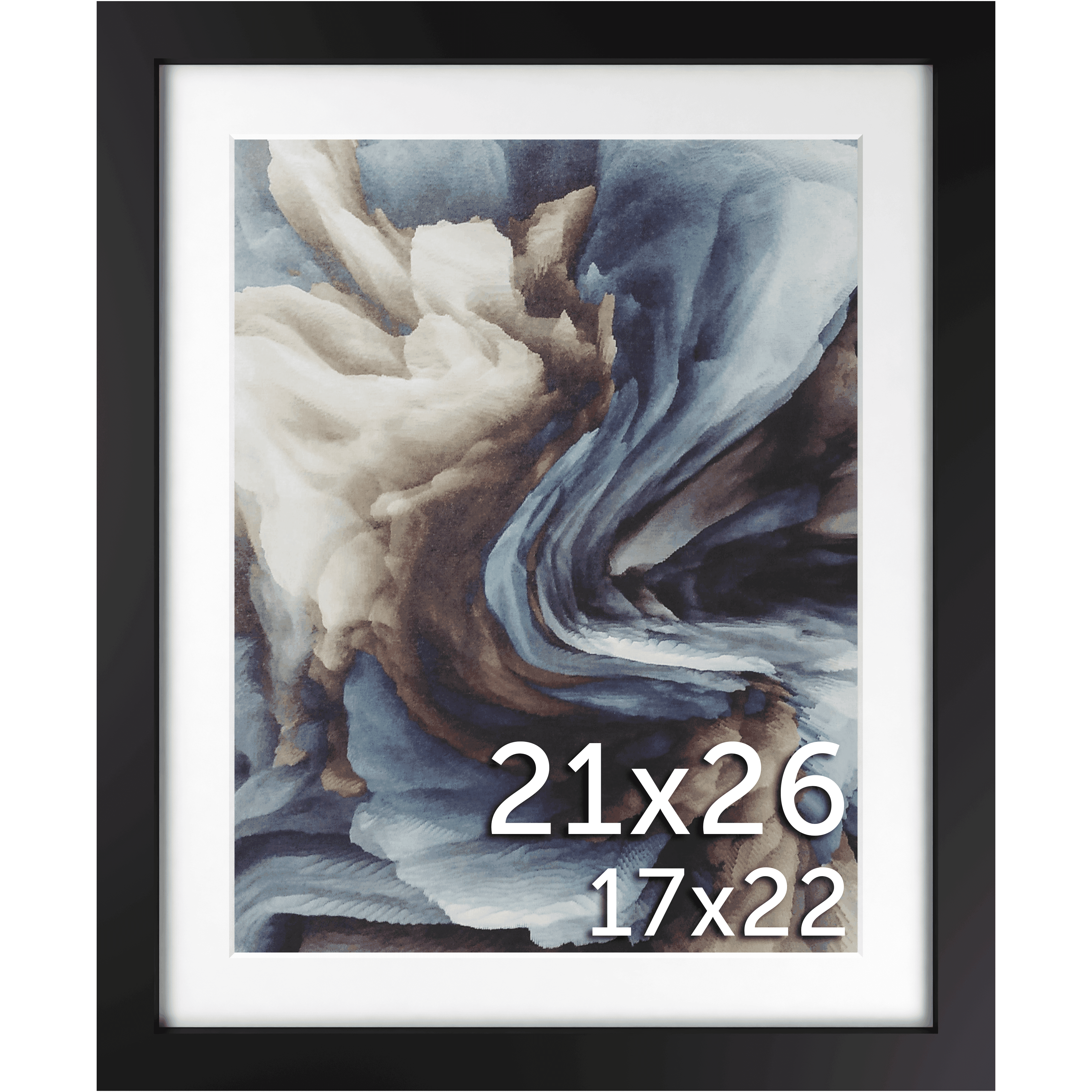 21x26 Matted Frame - Frame Amo