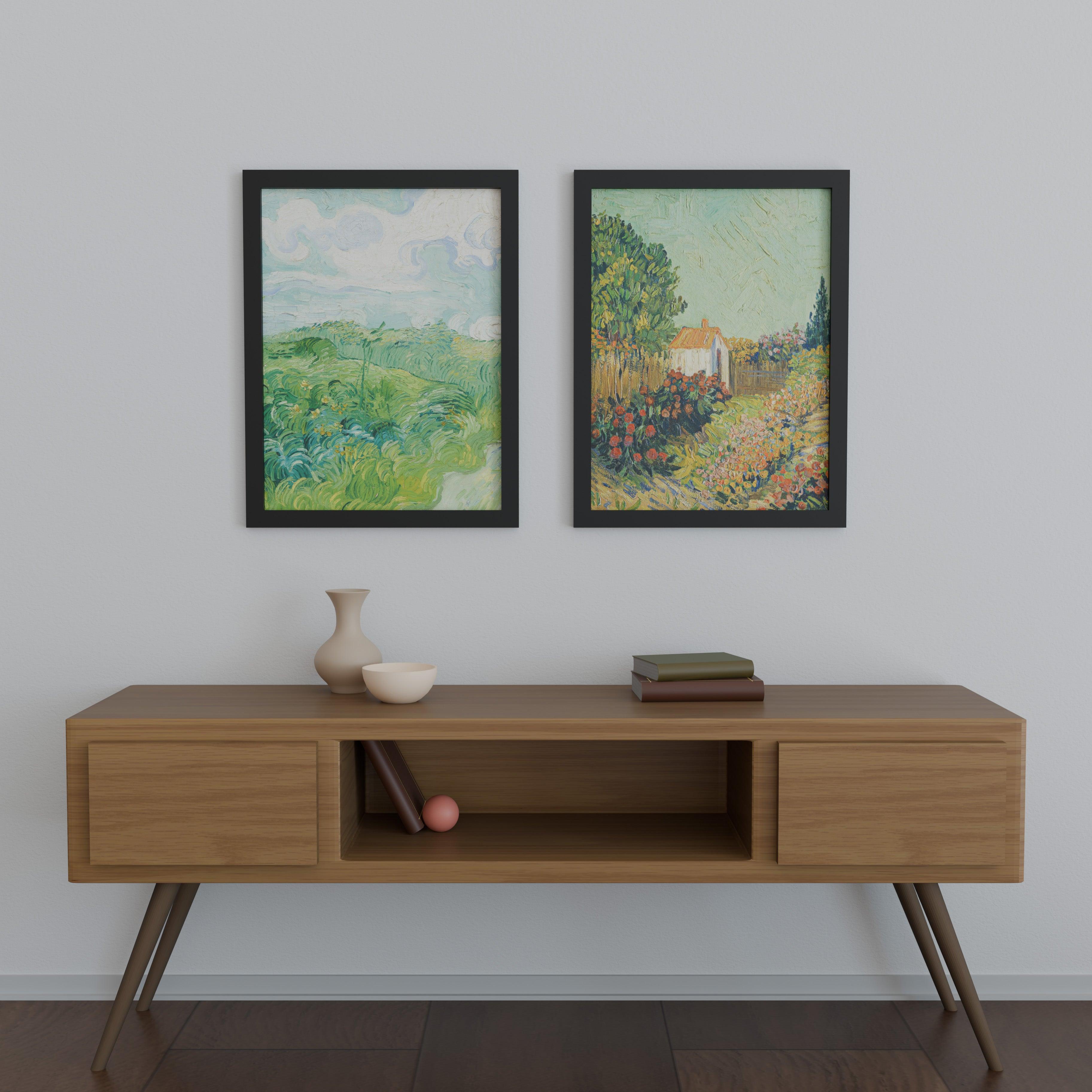 21x28 Marco Foto Madera Mate