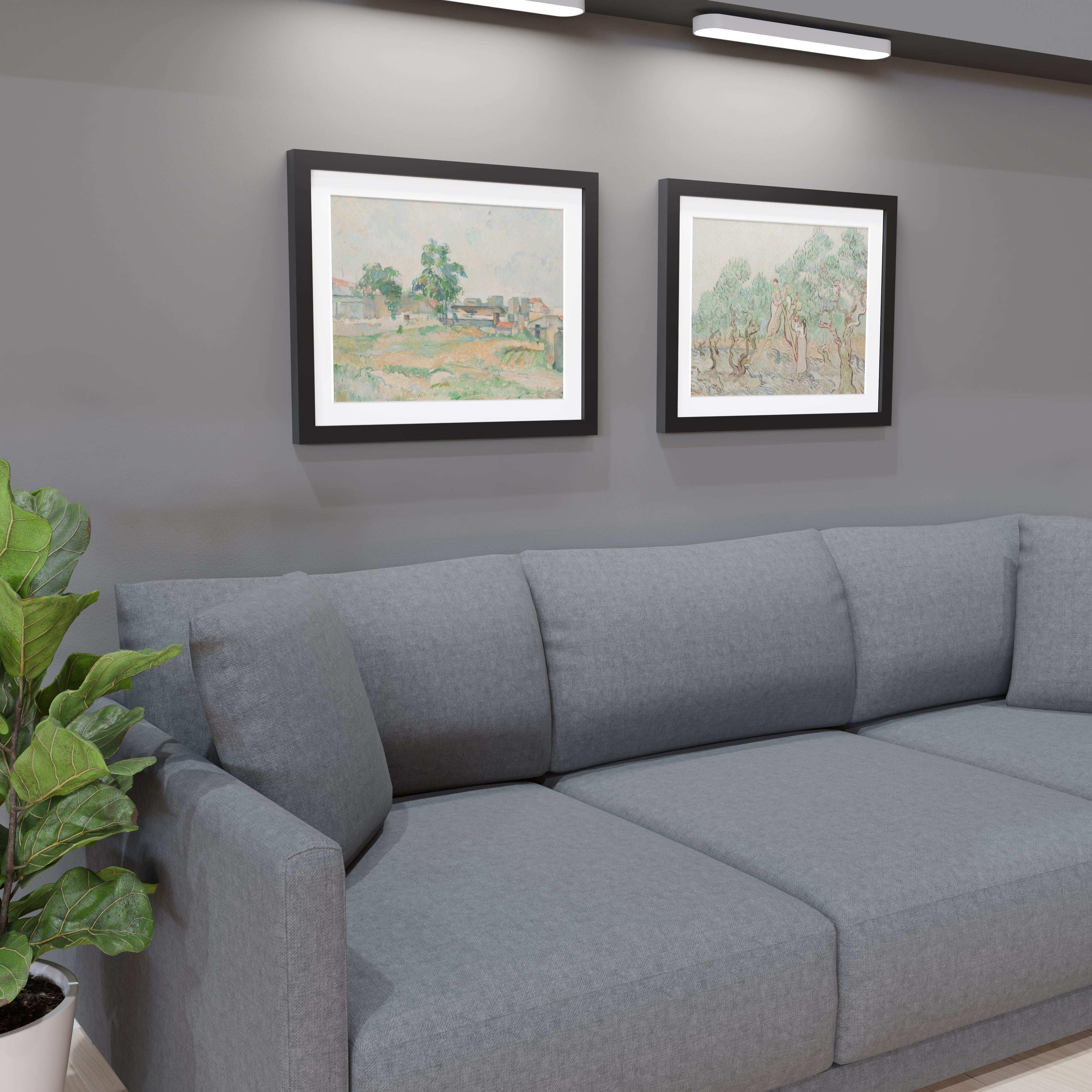 22x28 Marco Foto Madera Mate