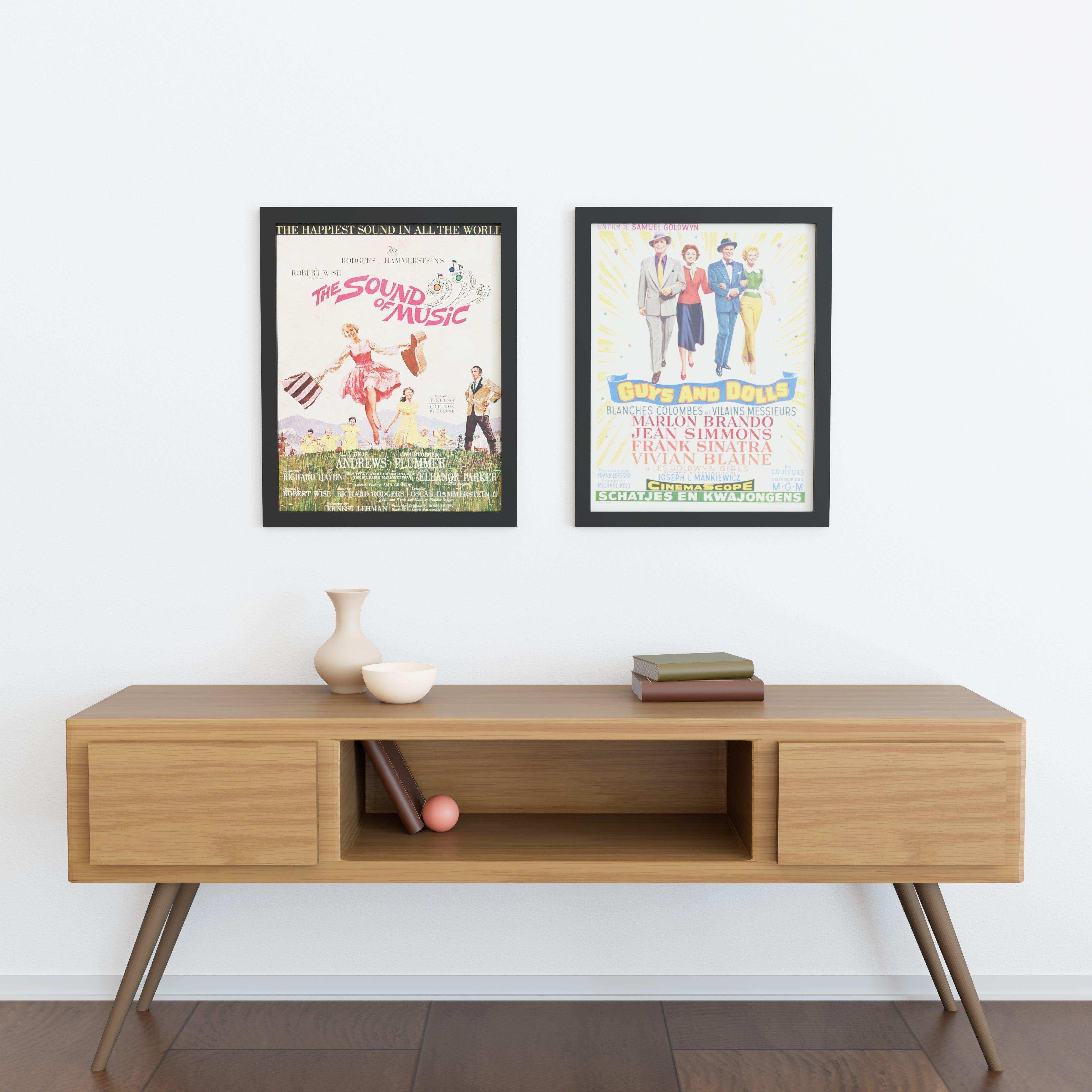 22x28 Wood Frame Matted to 18x24 - Glass