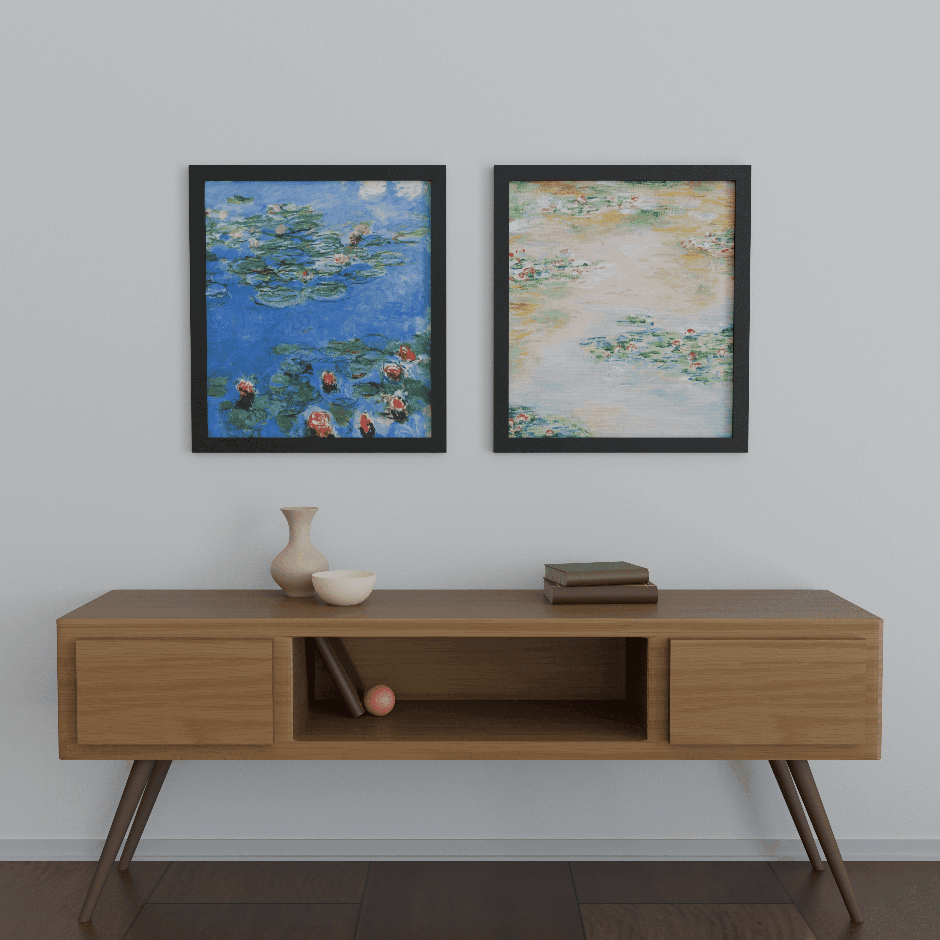 23x26 Marco Foto Madera Mate