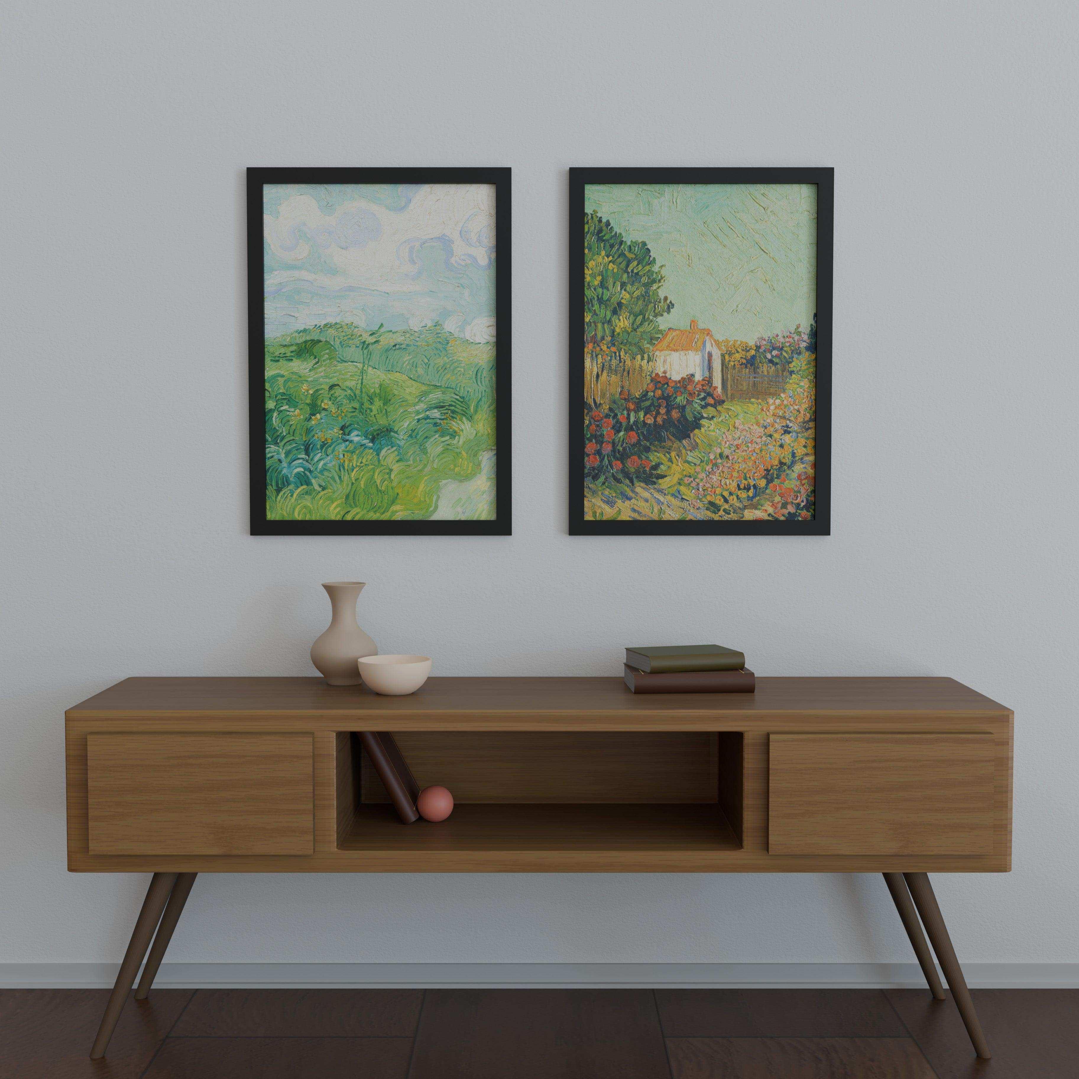 23x33 Matted Wood Frame - Signature Glass