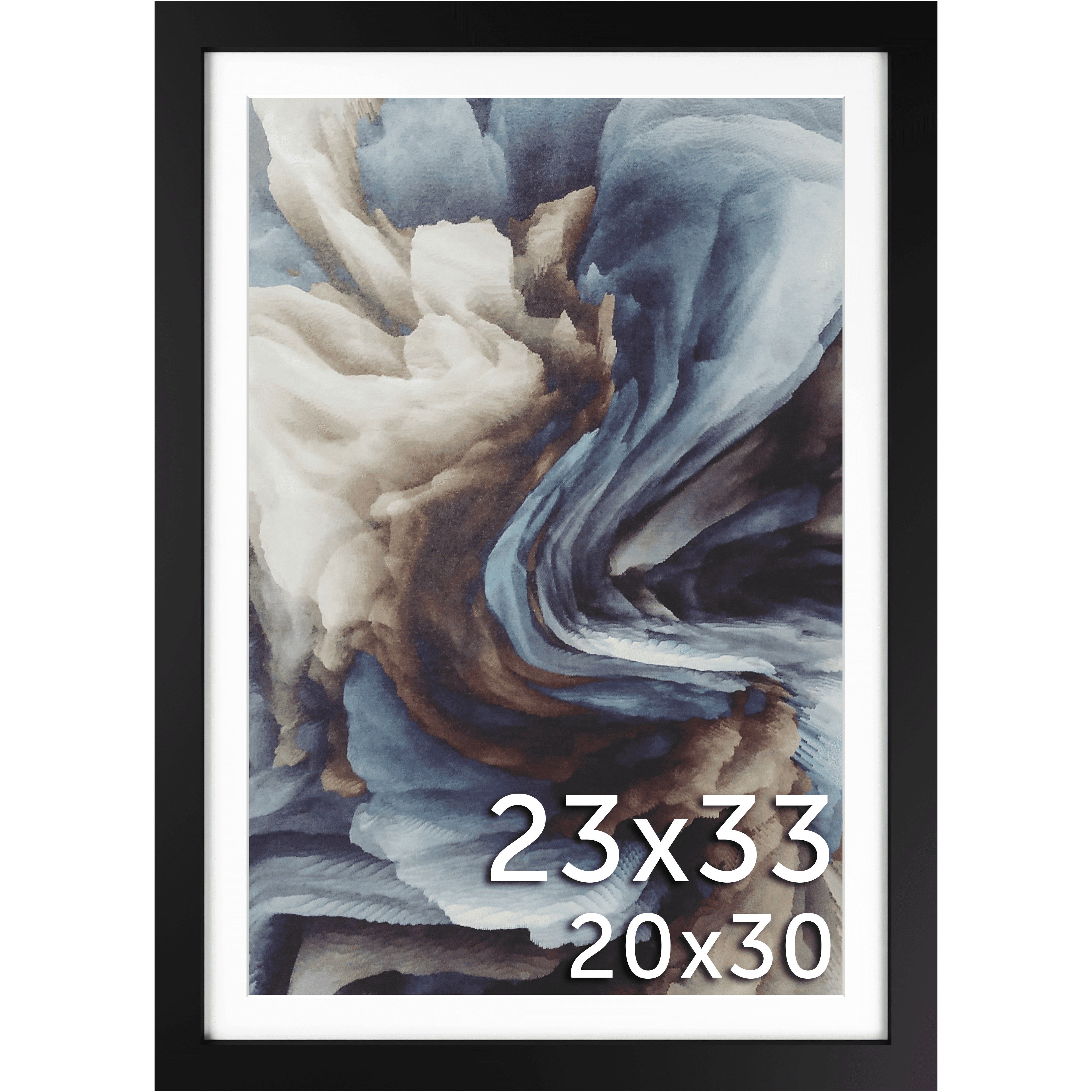 23x33 Matted Frame - Frame Amo