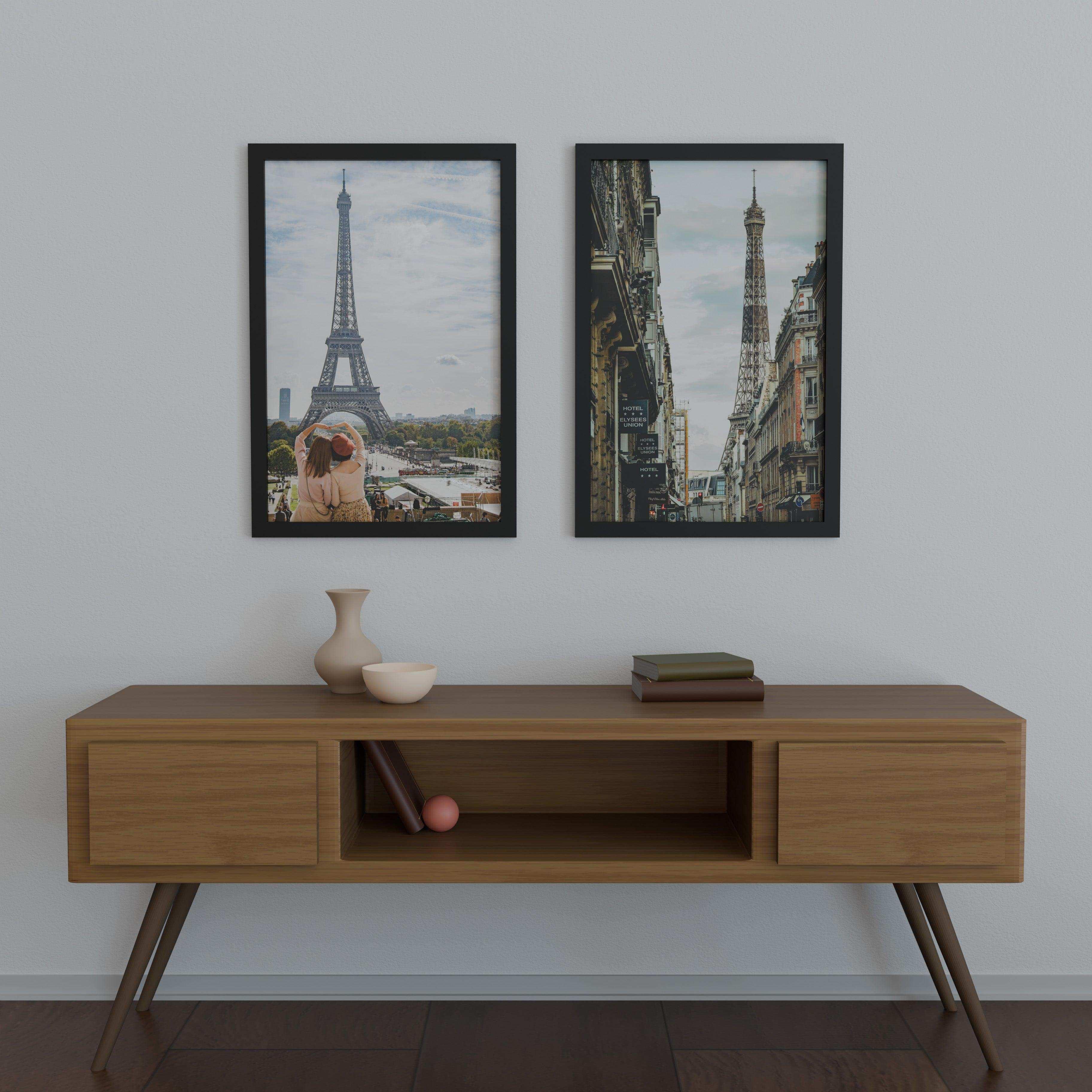 23x35 Matted Wood Frame - Signature Glass