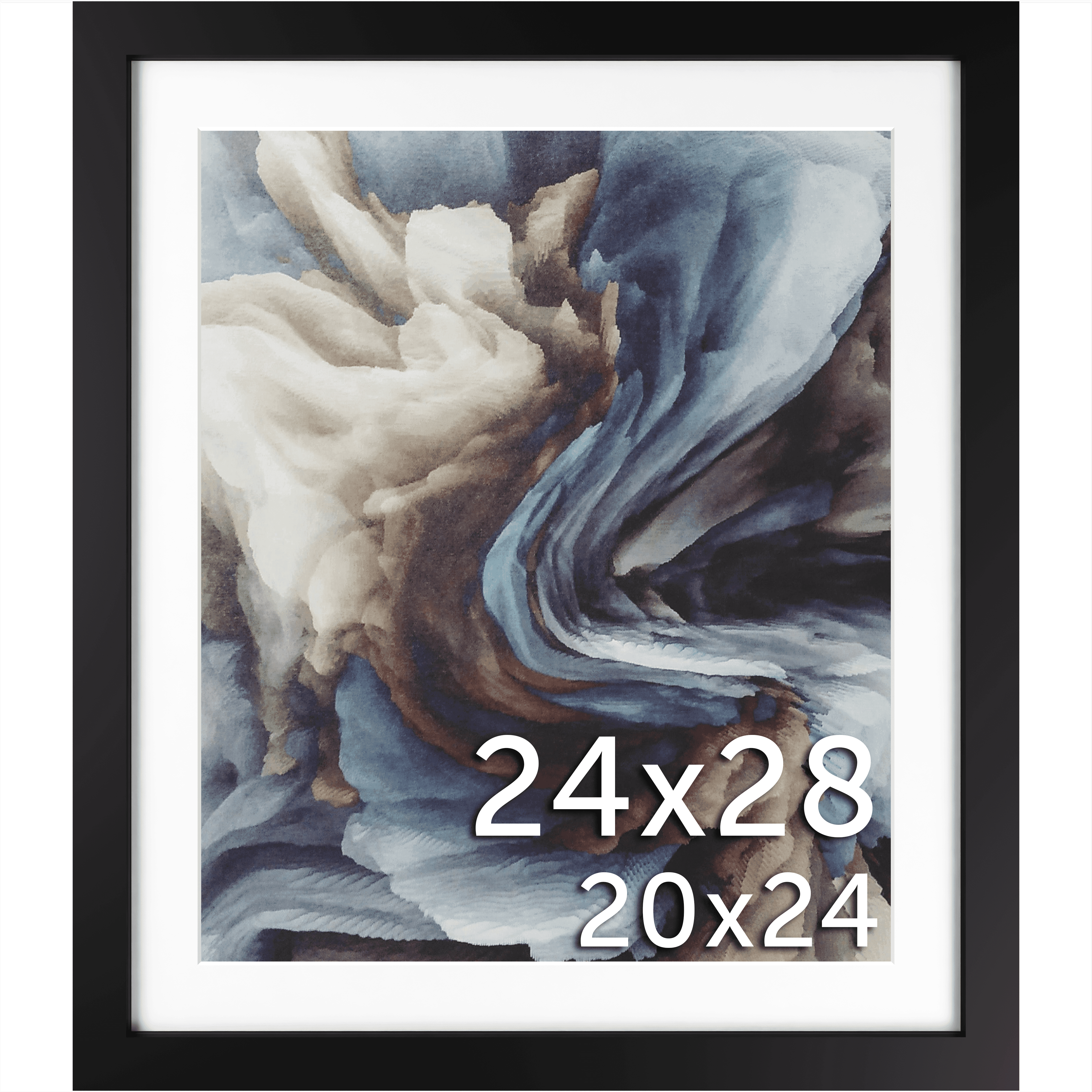 24x28 Matted Frame - Frame Amo