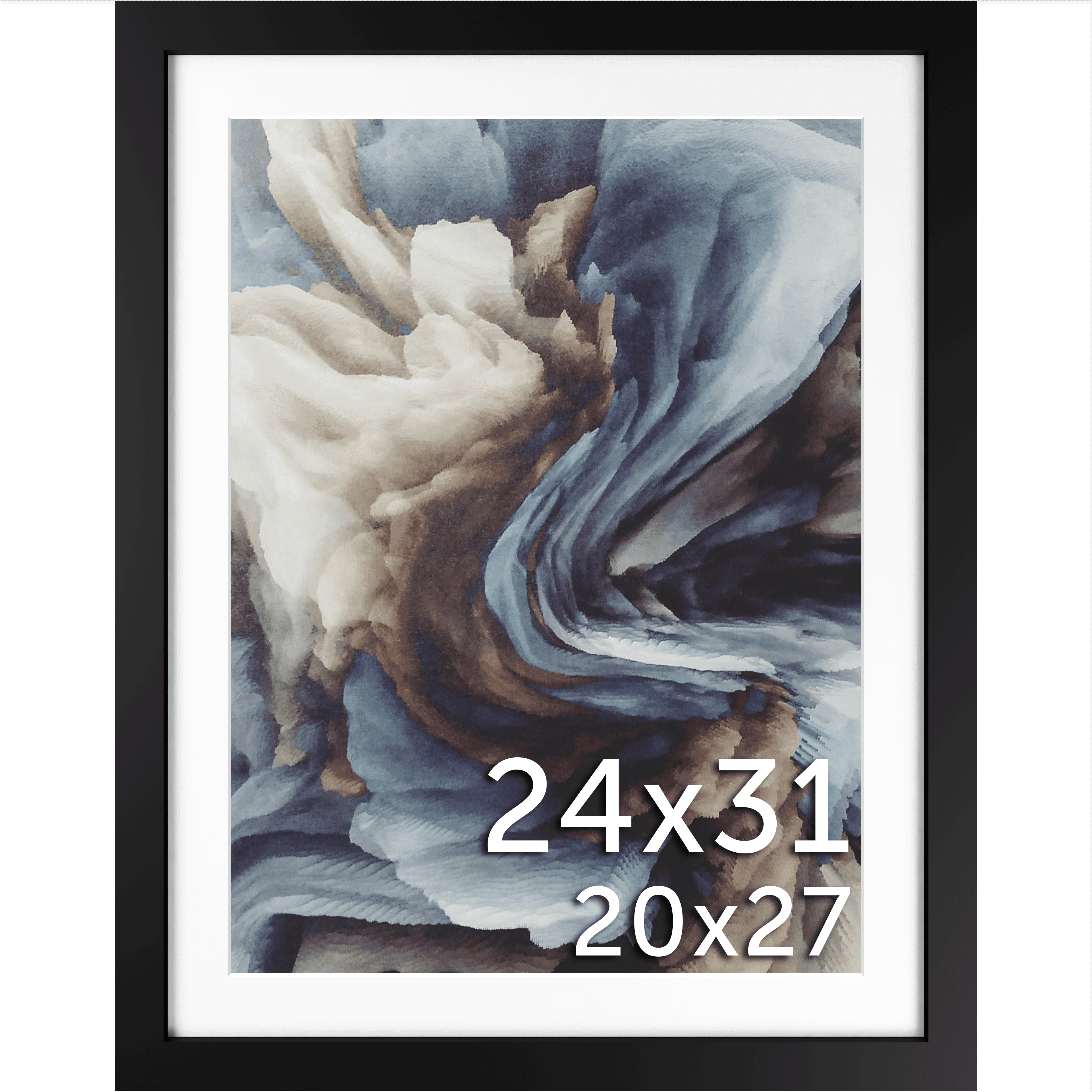 24x31 Matted Frame - Frame Amo