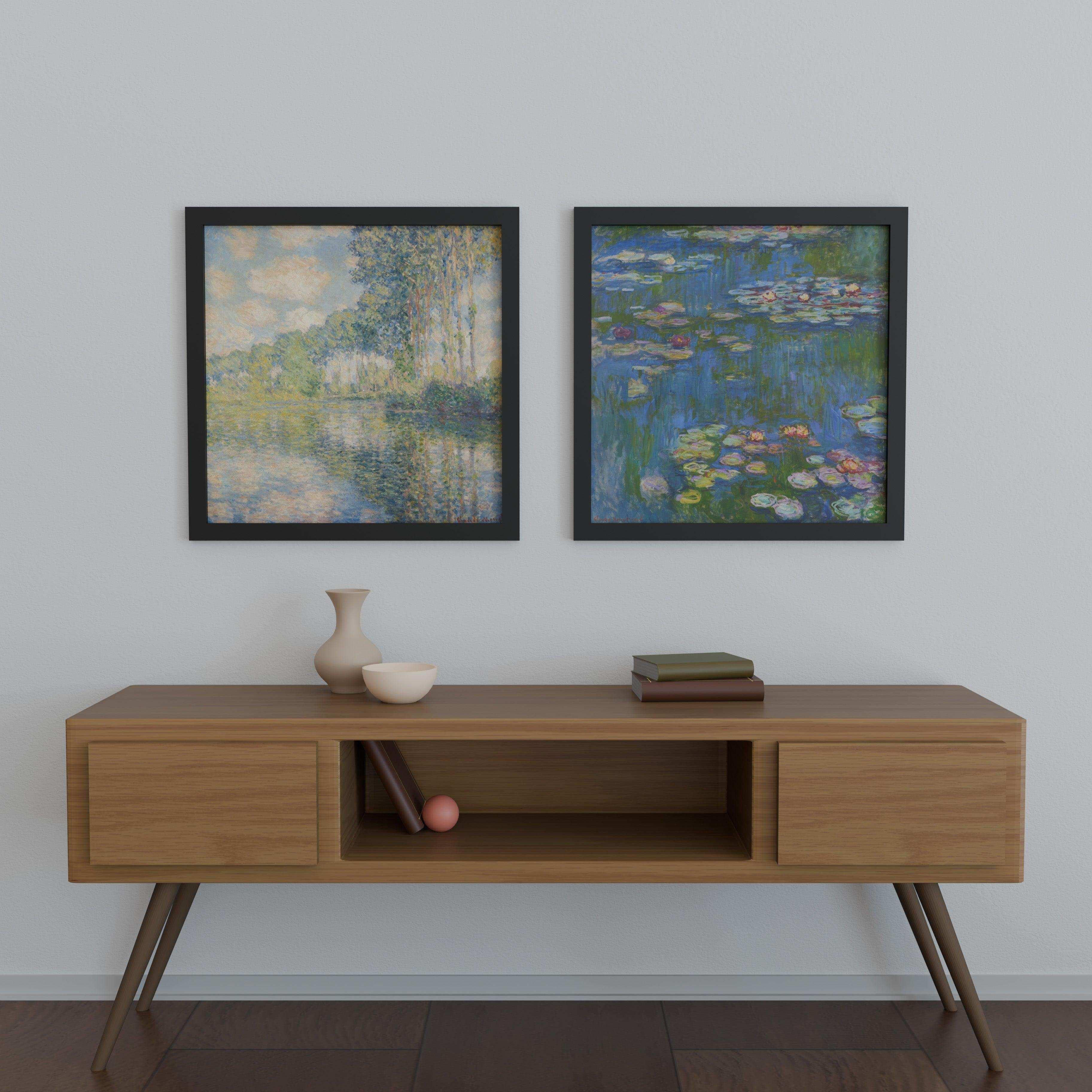 26x26 Matted Wood Frame - Signature Glass