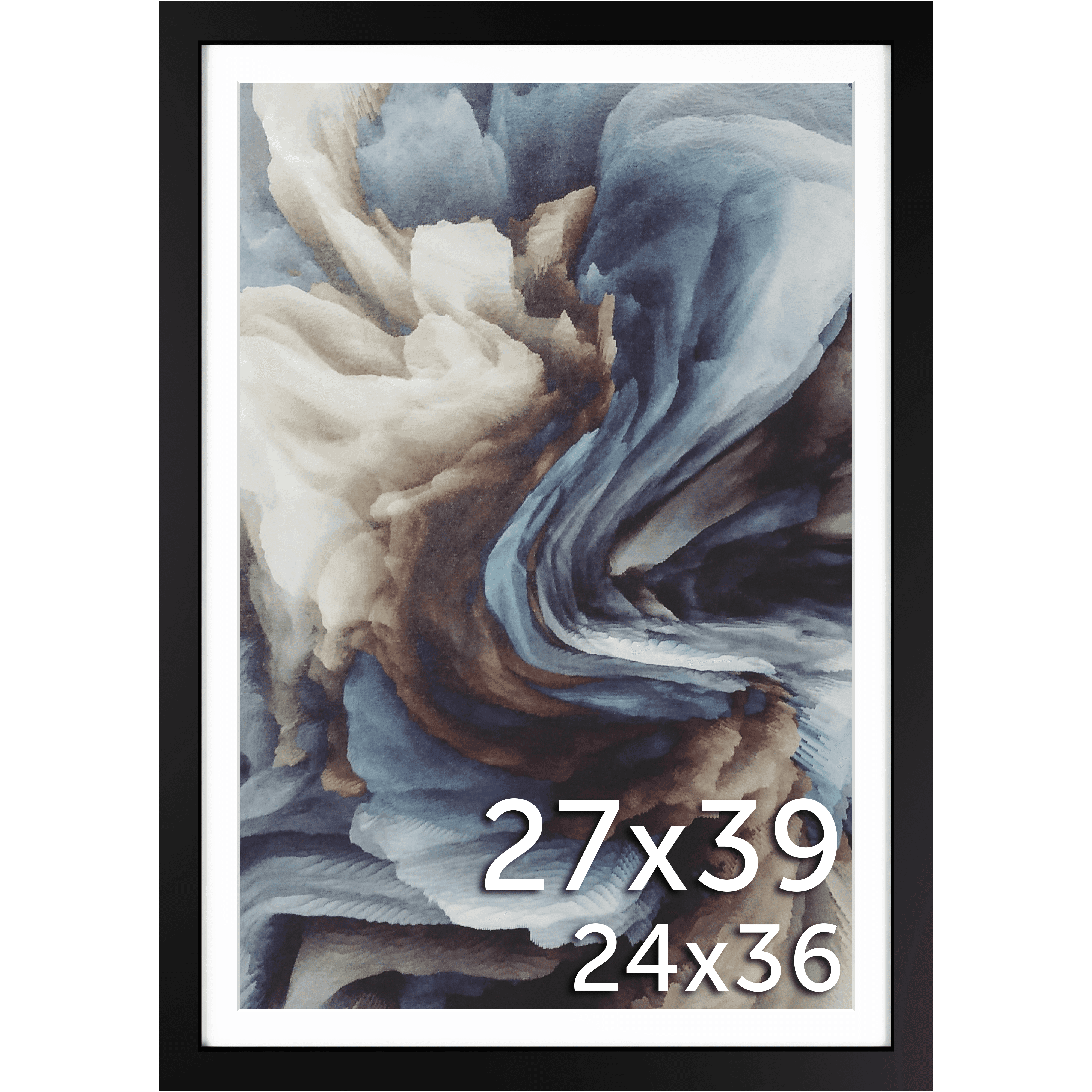 27x39 Matted Frame - Frame Amo
