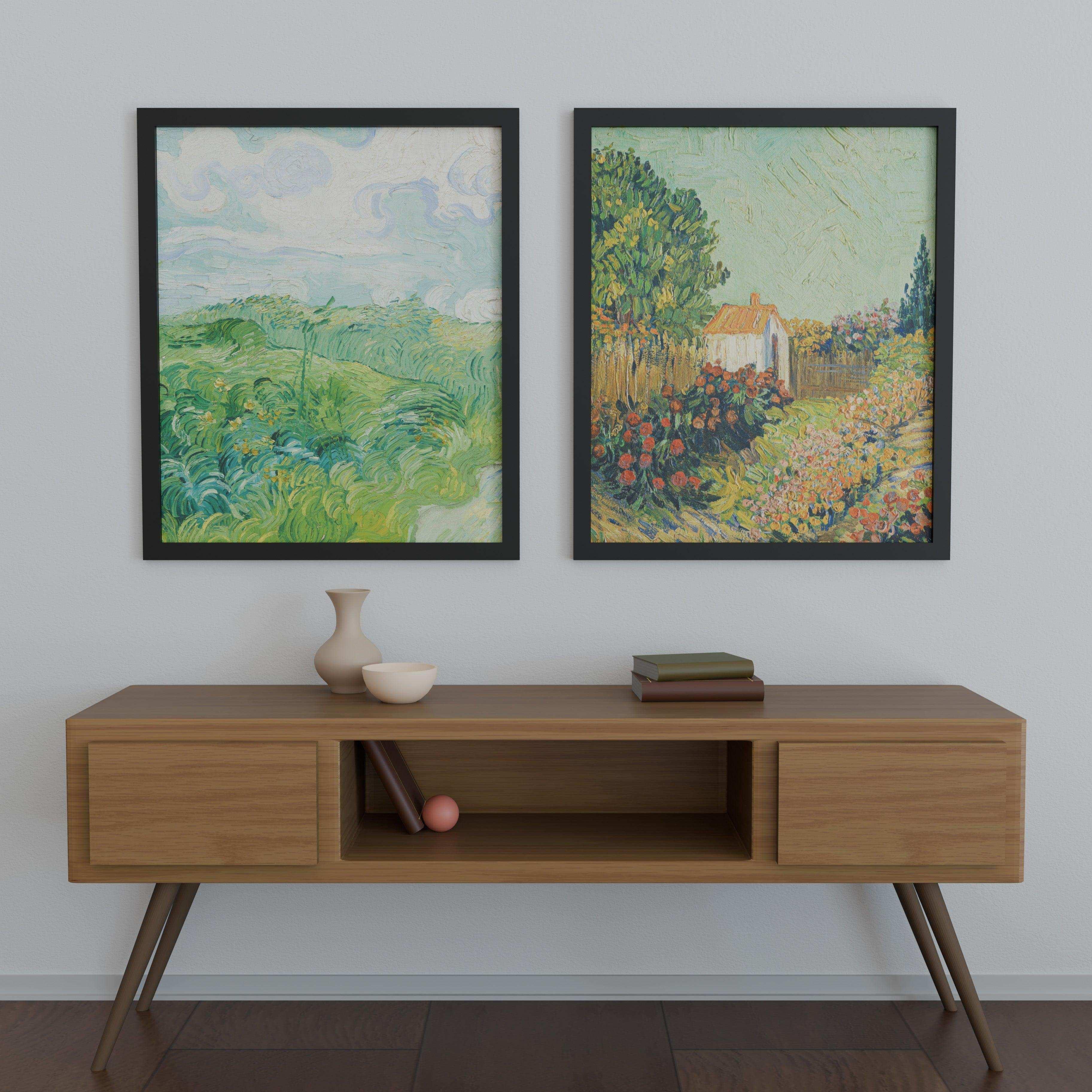 30x36 Marco Foto Madera Mate