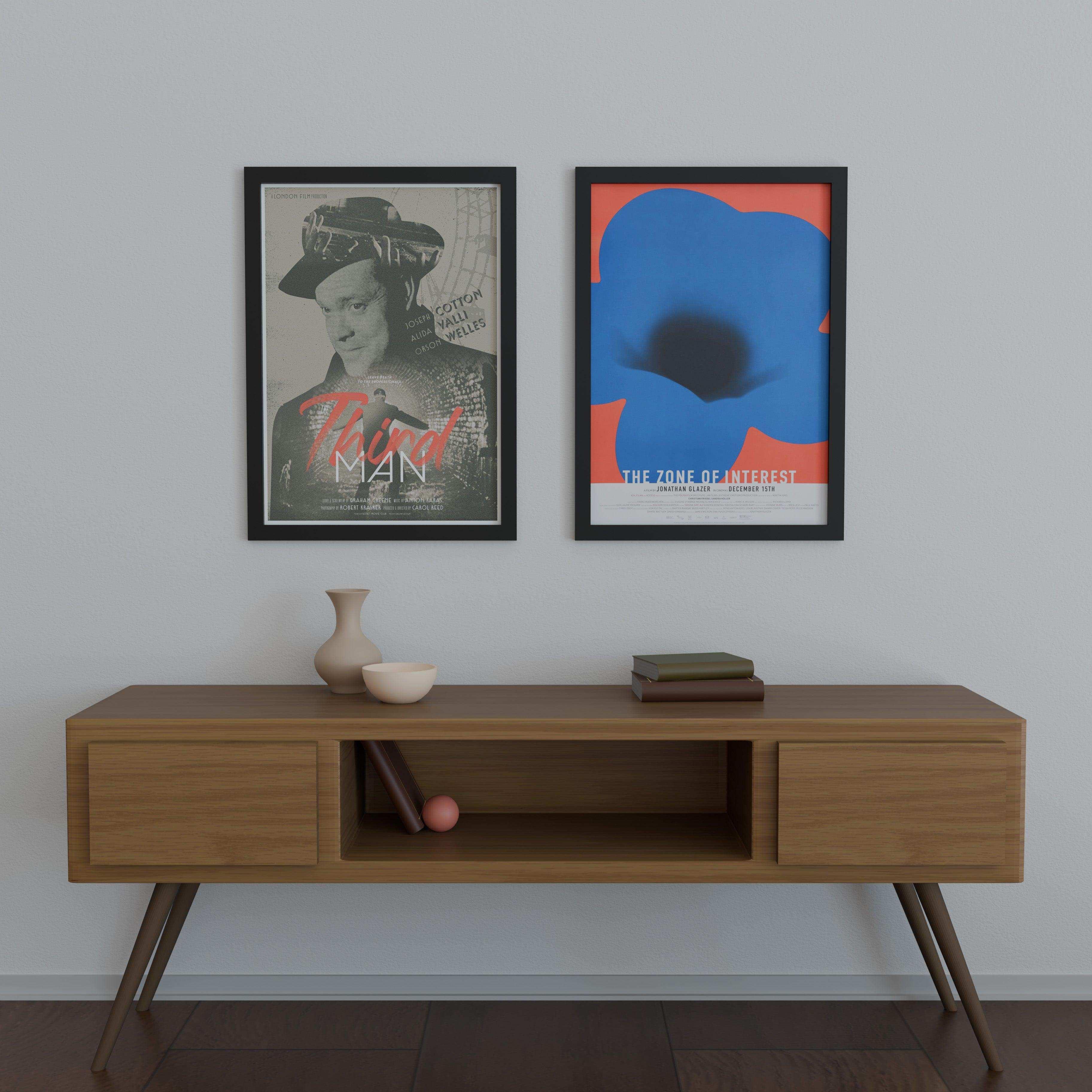 A1 Matted Wood Frame - Signature Glass