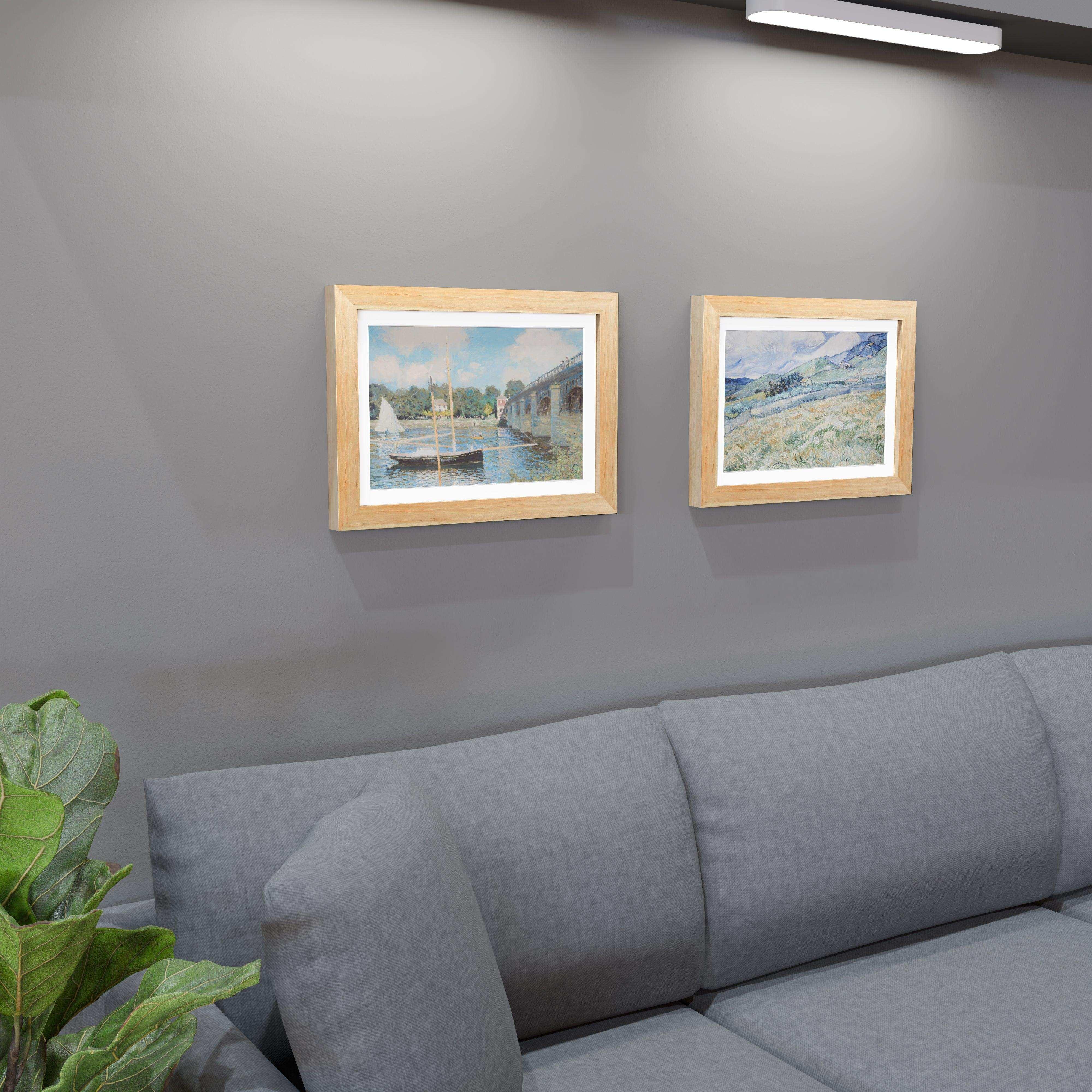 13x19 Marco Foto Madera Mate